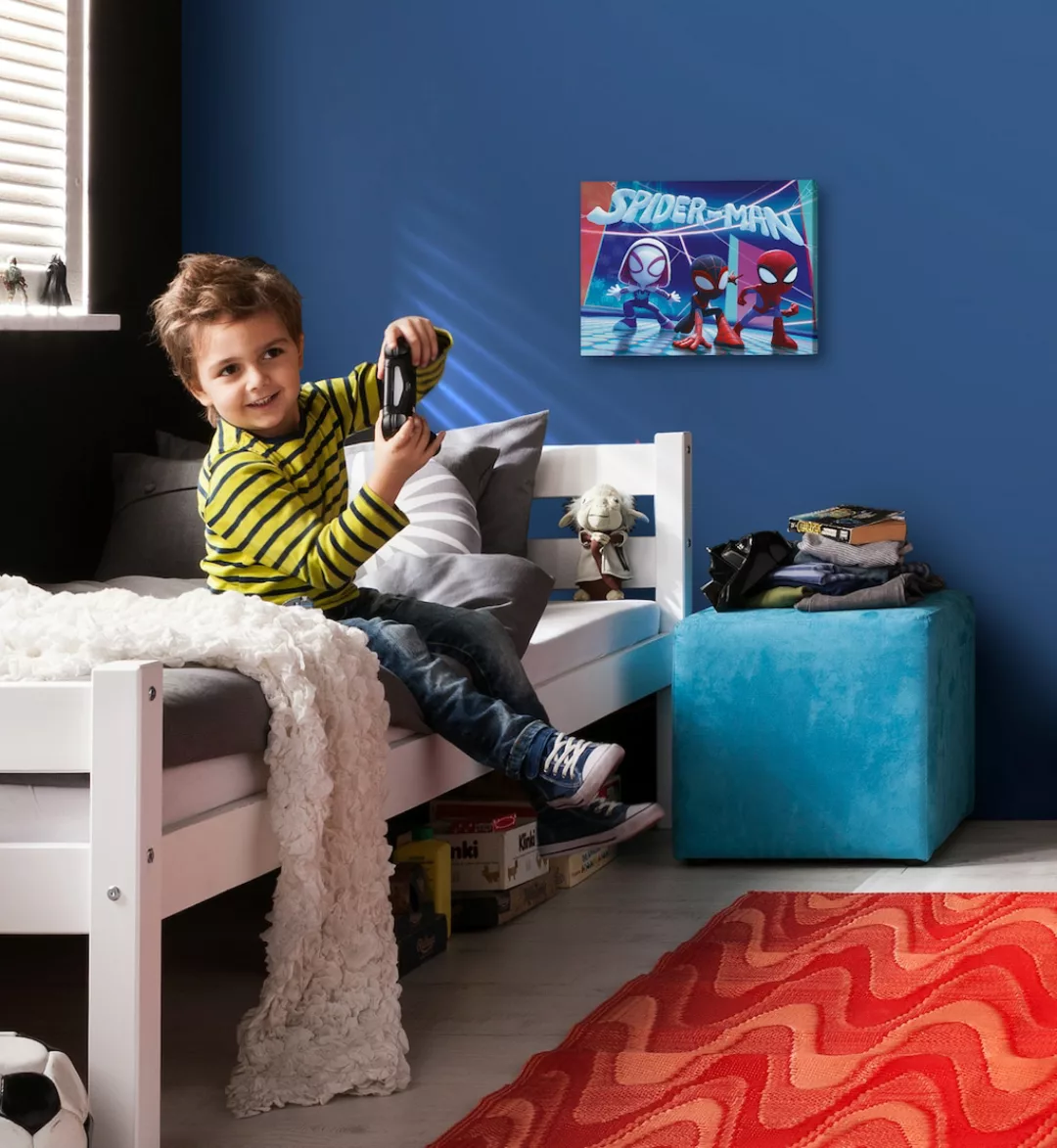 Komar Leinwandbild "Spidey and His Amazing Friends Glowy Spideys - Größe 40 günstig online kaufen
