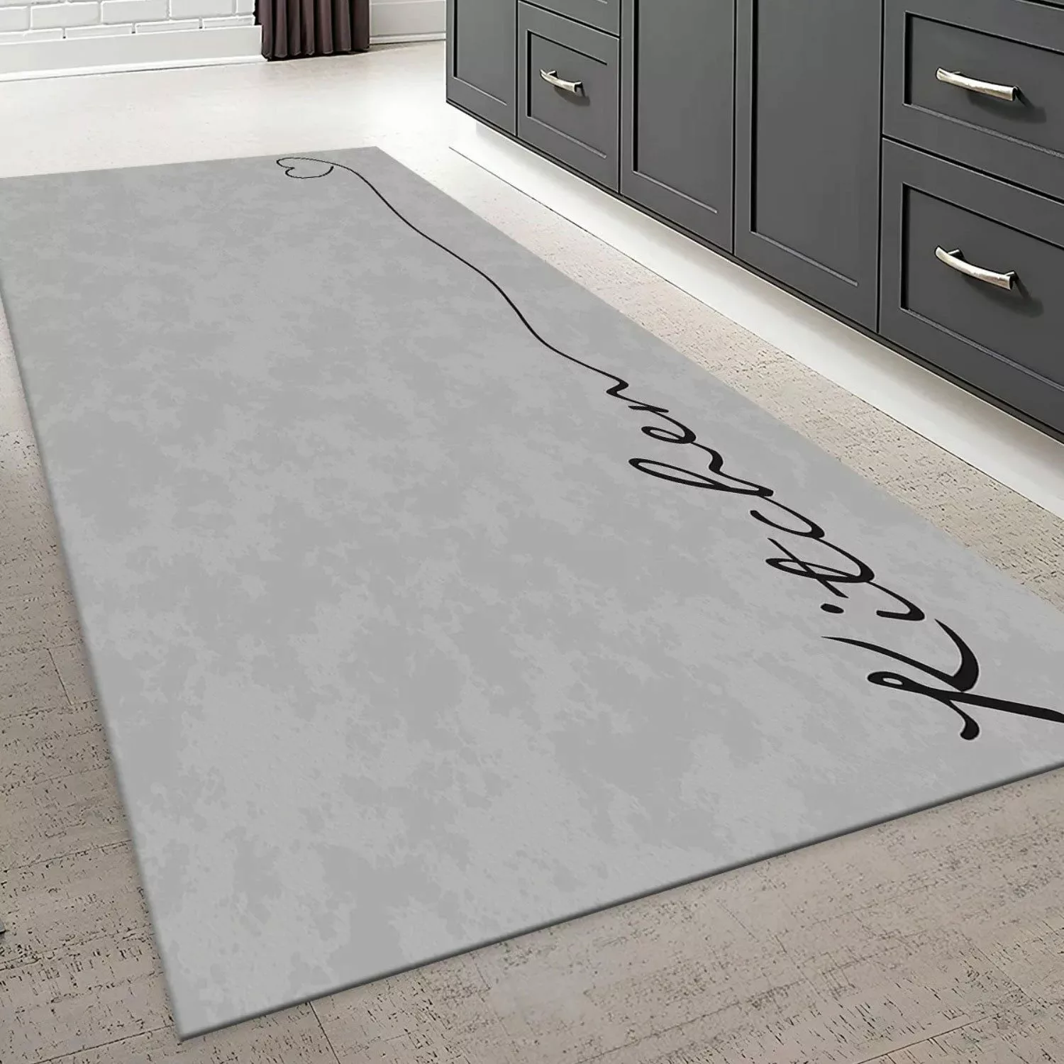 Jungengel Küchenläufer Küchenteppich Kitchen Läufer Esszimmer günstig online kaufen