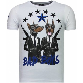 Local Fanatic  T-Shirt Bad Boys Pinscher Strass günstig online kaufen