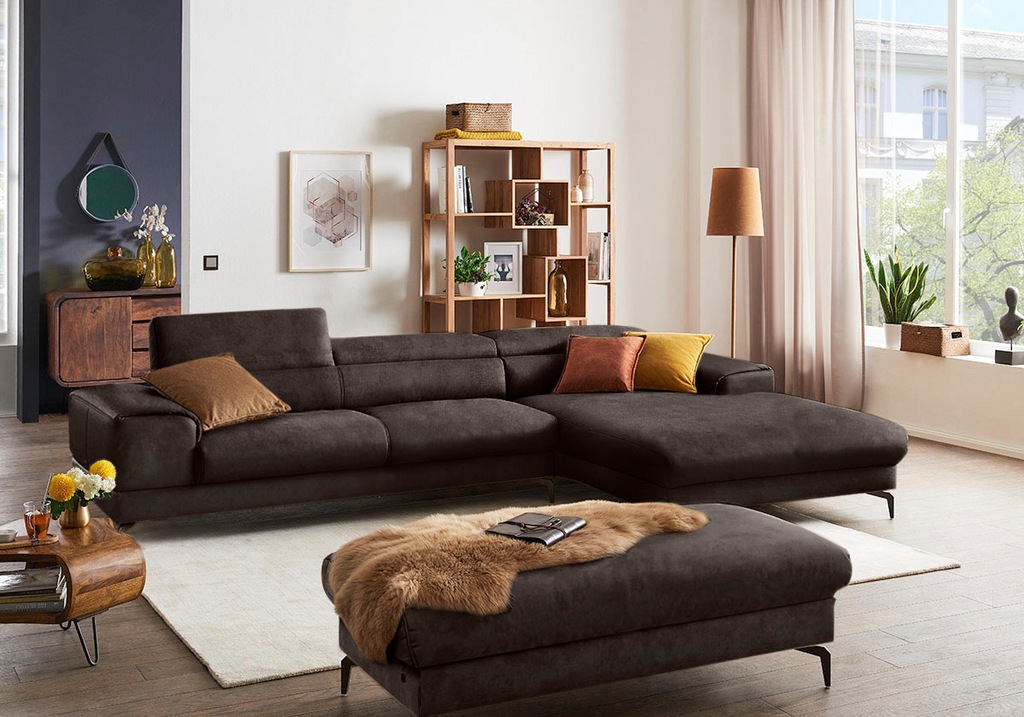 W.SCHILLIG Ecksofa "piedroo, Designsofa mit tollem Sitzkomfort, bequem und günstig online kaufen