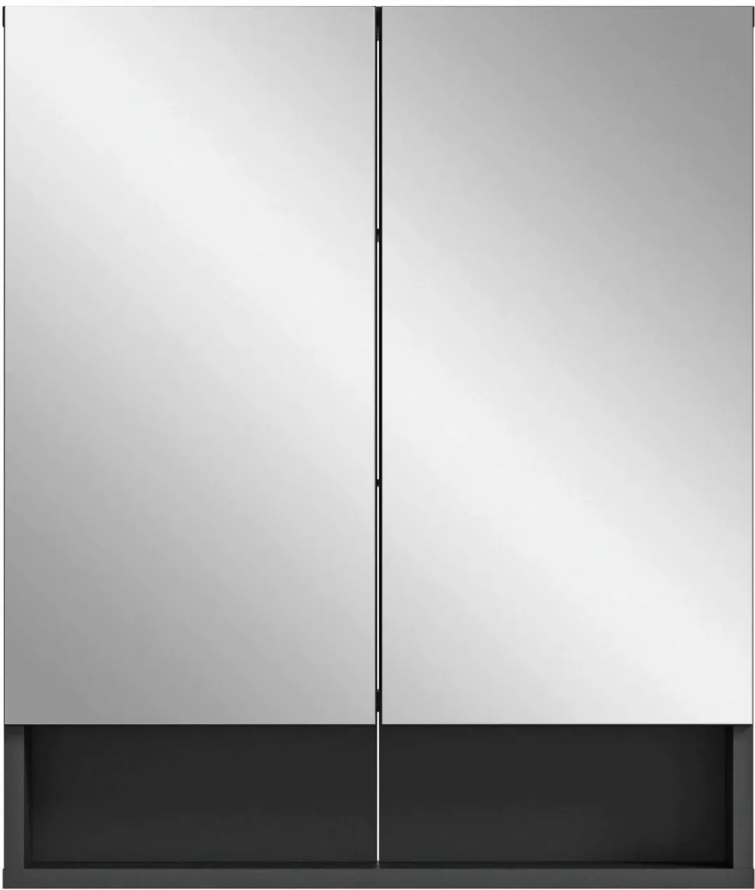INOSIGN Badezimmerspiegelschrank "Jarvi", (1 St.), Badmöbel, 2 Türen, 1 off günstig online kaufen