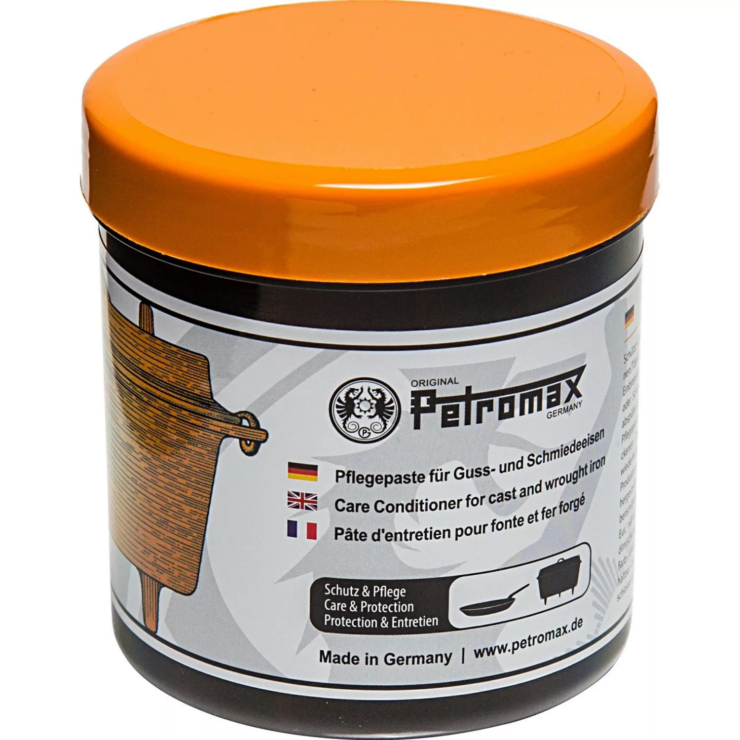 Petromax Pflegepaste für Guss- und Schmiedeeisen FT-Pflege 250 ml günstig online kaufen