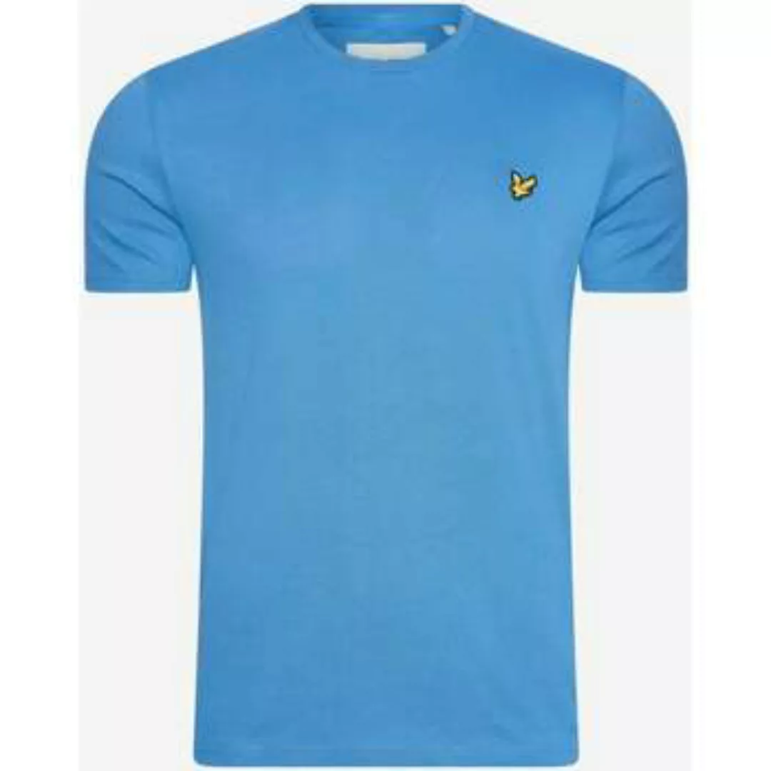 Lyle & Scott  T-Shirts & Poloshirts Schlichtes T-Shirt - frühlingsblau günstig online kaufen