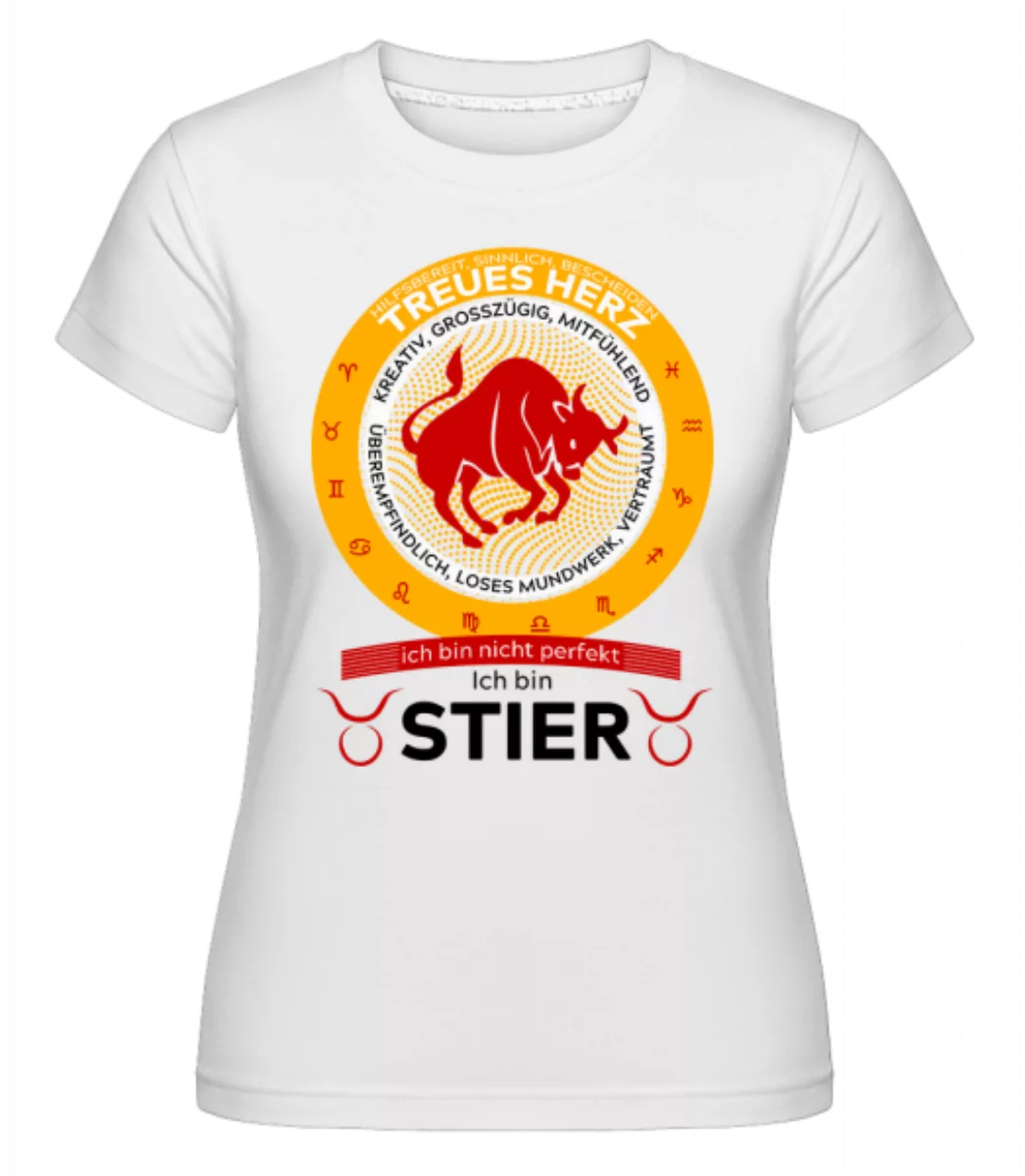 Sternzeichen stier · Shirtinator Frauen T-Shirt günstig online kaufen