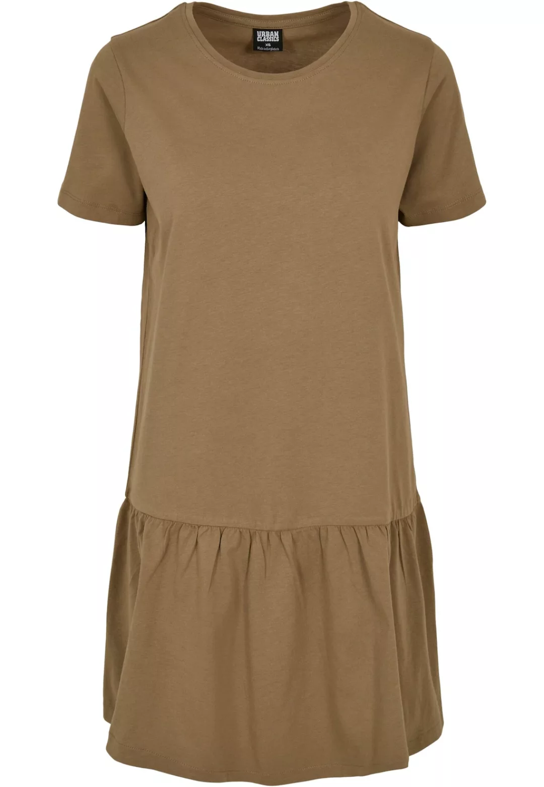 URBAN CLASSICS Shirtkleid "Urban Classics Damen Ladies Valance Tee Dress", günstig online kaufen