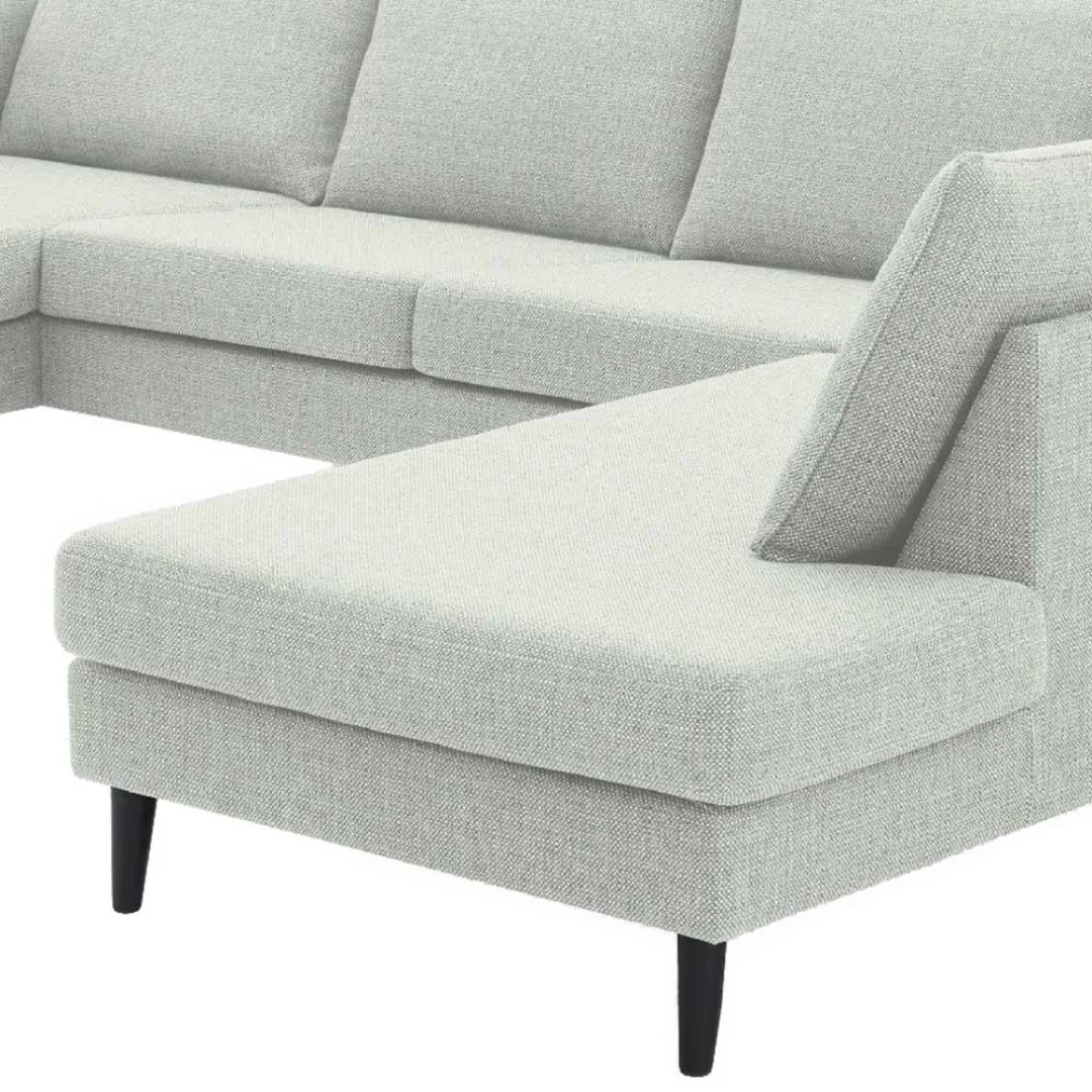 Skandi Couchlandschaft in Offwhite Webstoff günstig online kaufen