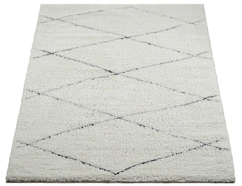 the carpet Teppich »Ideal«, rechteckig, Shaggy eleganter Wohnzimmer Teppich günstig online kaufen