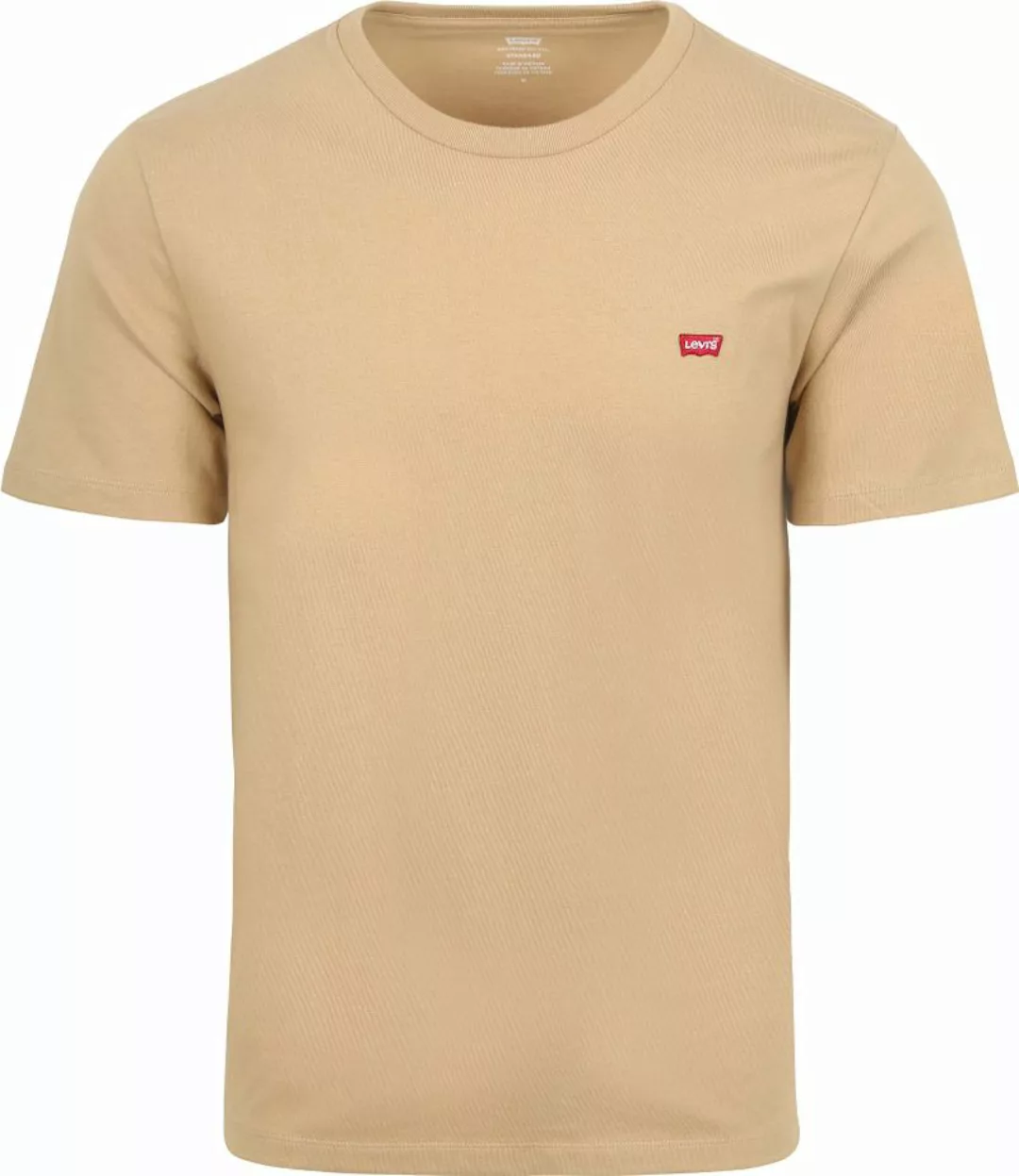 Levi's T-Shirt Original Beige - Größe L günstig online kaufen