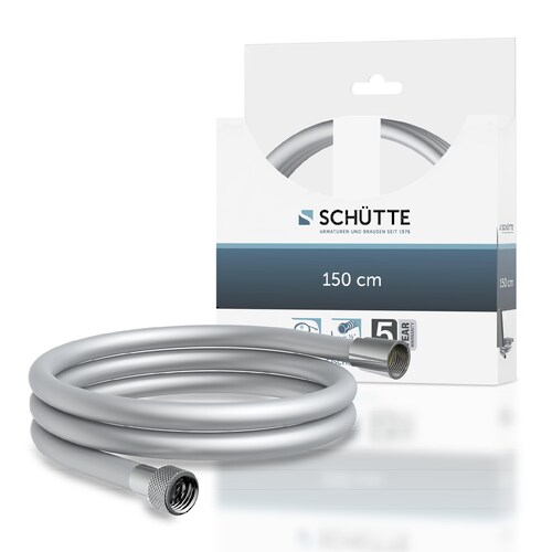 Schütte Brauseschlauch 150 cm Kunststoff Silberoptik günstig online kaufen