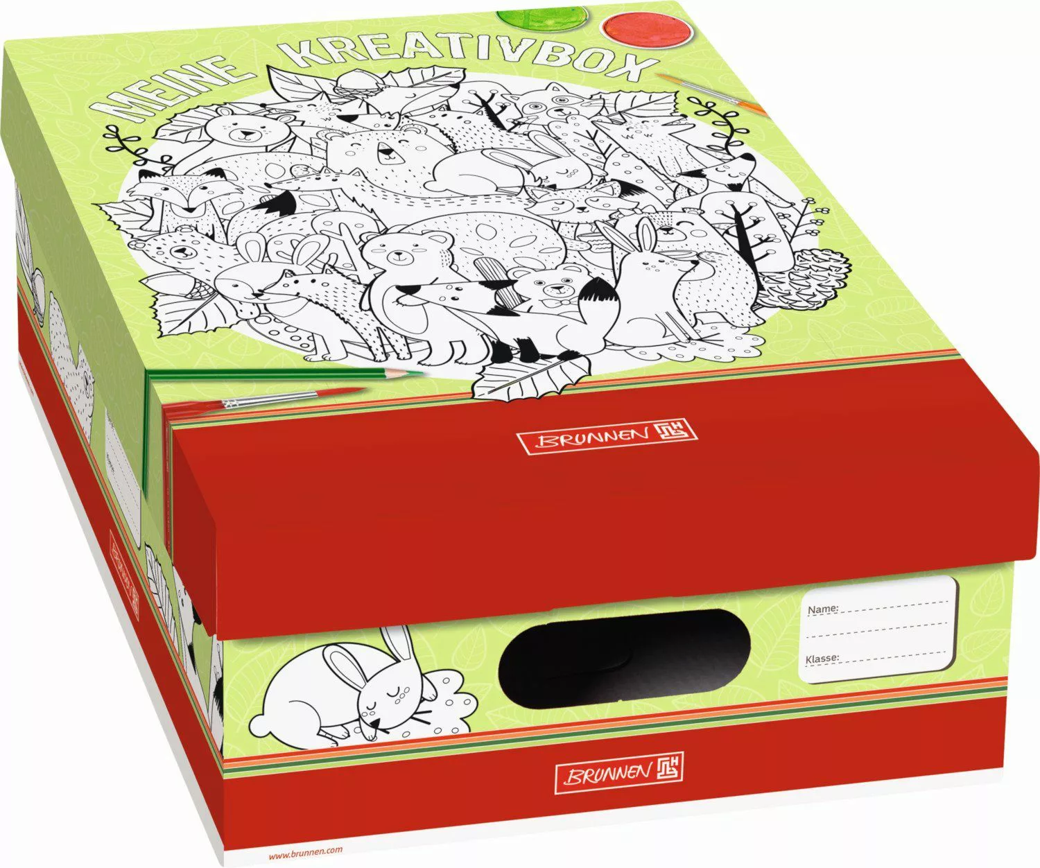 BRUNNEN Kiste BRUNNEN 10-3070603 Bastelbox Malbox günstig online kaufen