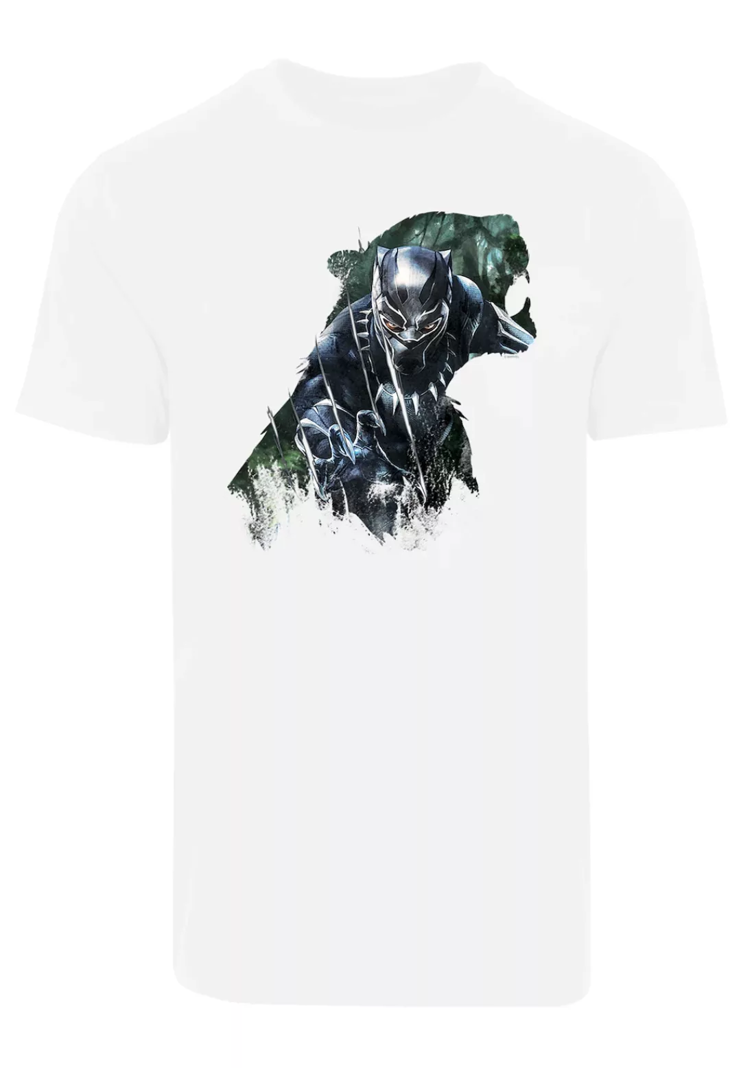 F4NT4STIC T-Shirt "Marvel Black Panther Wild Sillhouette", Print günstig online kaufen