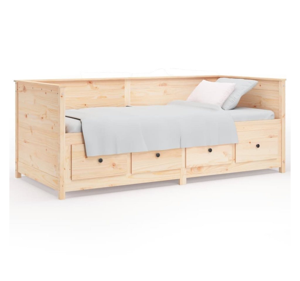 furnicato Bett Tagesbett ohne Matratze 90x190 cm Massivholz Kiefer (1-tlg) günstig online kaufen