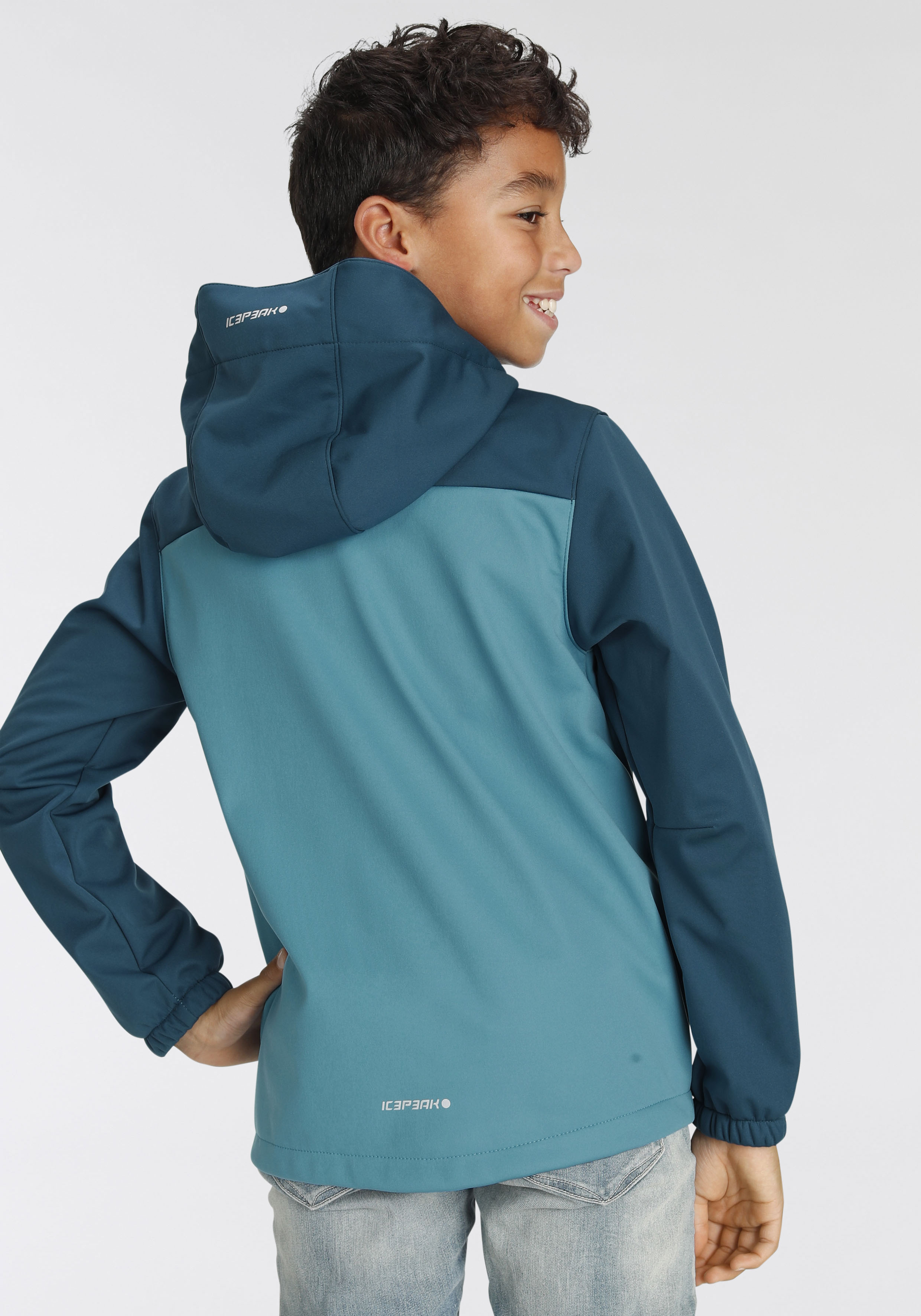 Icepeak Softshelljacke "KONAN JR", (1 St.), mit Kapuze günstig online kaufen