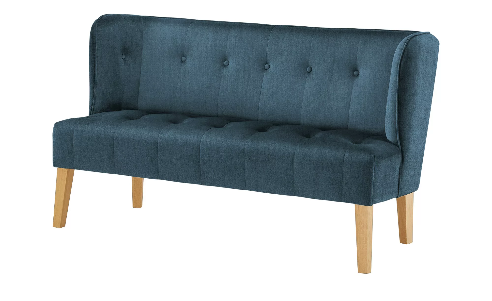 switch Küchensofa Samt  Bella ¦ blau ¦ Maße (cm): B: 180 H: 90 T: 69 Bänke günstig online kaufen