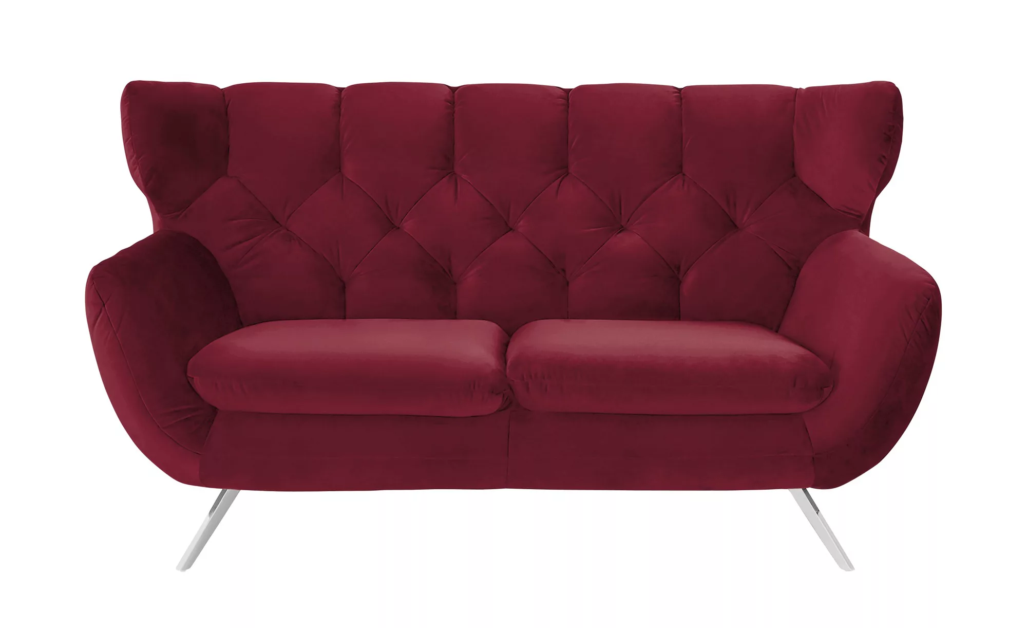 pop Sofa  Caldara - rot - 175 cm - 94 cm - 95 cm - Polstermöbel > Sofas > 2 günstig online kaufen