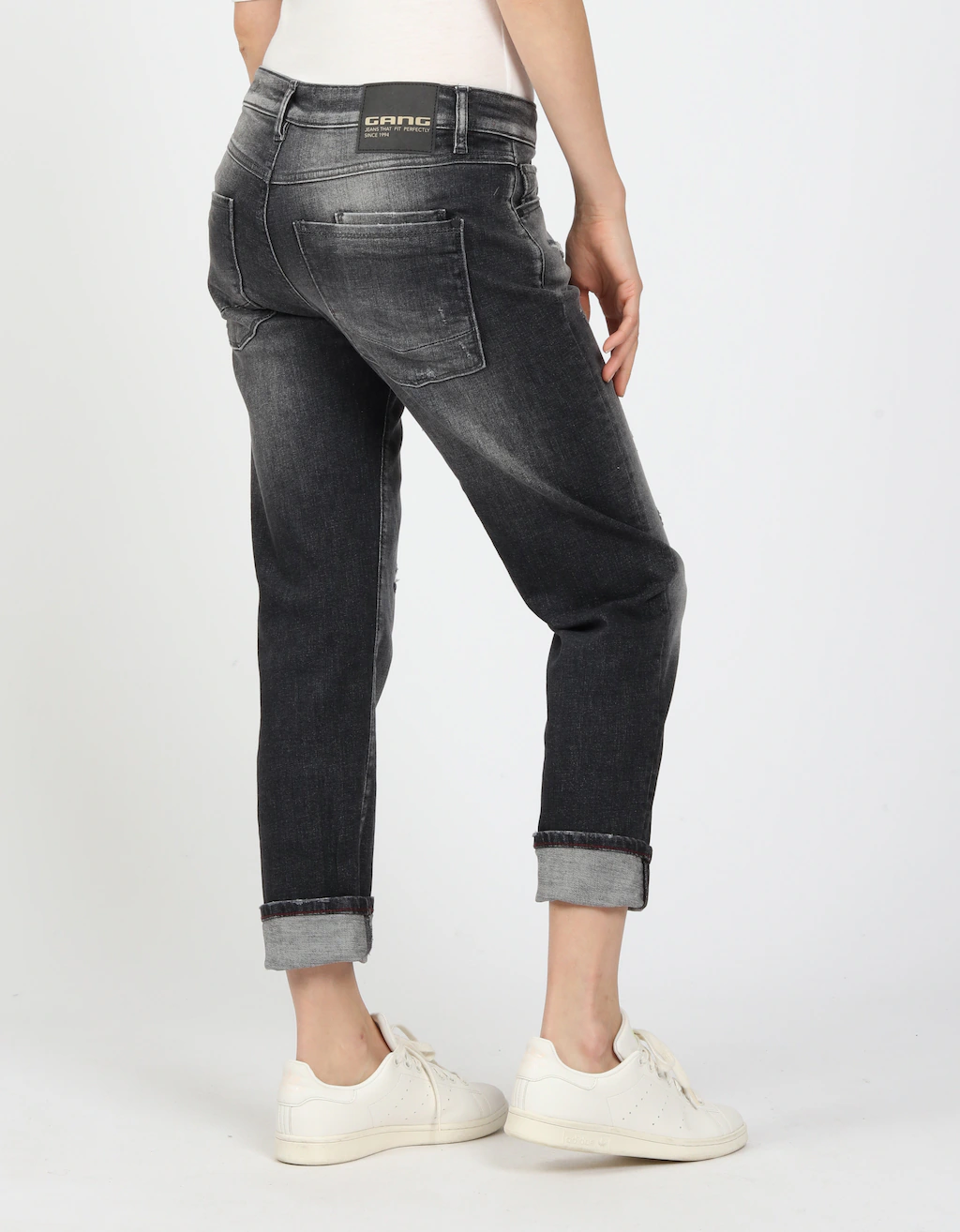 GANG Boyfriend-Jeans "94NADIA", 5-Pocket Style mit Reißverschluss und Knopf günstig online kaufen