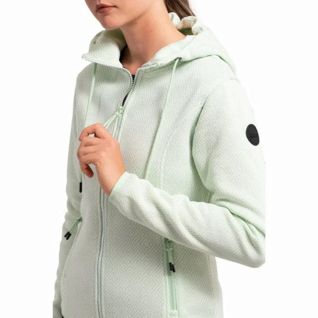 Icepeak Strickfleecejacke Auen Midlayer für Damen mit verschließbaren Tasch günstig online kaufen