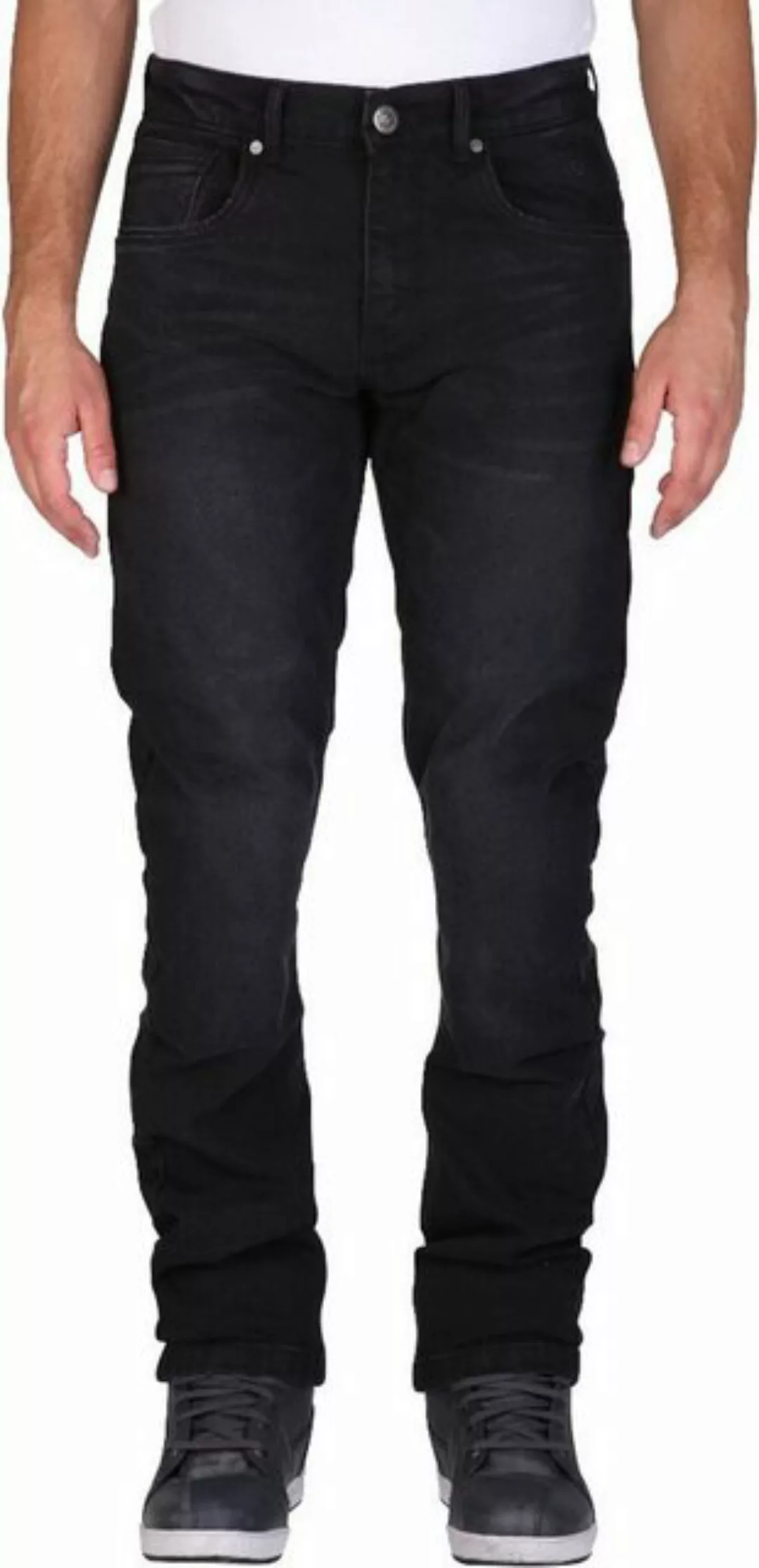 Modeka Motorradhose Modeka Glenn II Herren Jeans Soft Wash Black günstig online kaufen