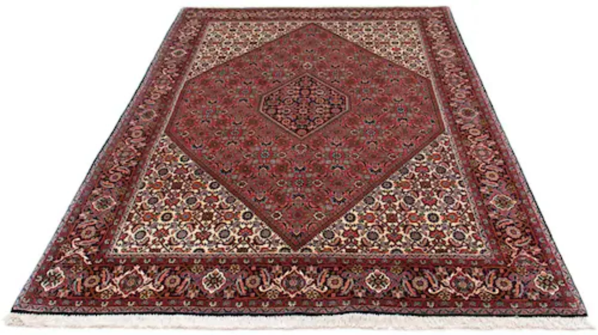 morgenland Wollteppich »Bidjar - Zanjan Medaillon Rosso 218 x 142 cm«, rech günstig online kaufen