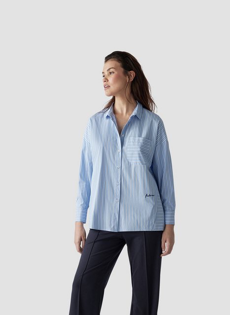 LeComte Klassische Bluse LeComte Gestreifte Bluse mit Oversized-Schnitt günstig online kaufen