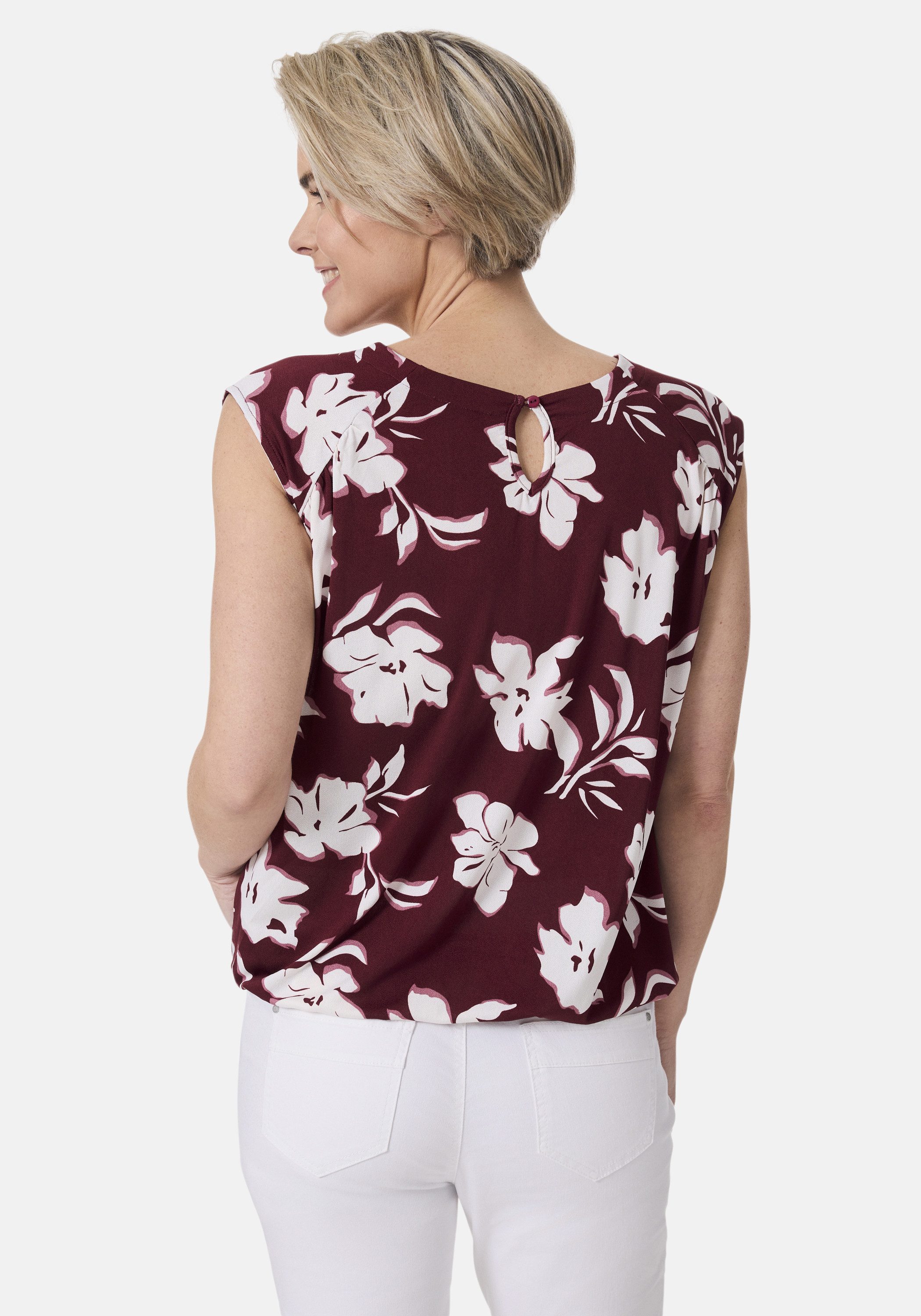 STOOKER WOMEN Shirttop "VEGA Print Top", Blusentop Regular Fit für Damen günstig online kaufen