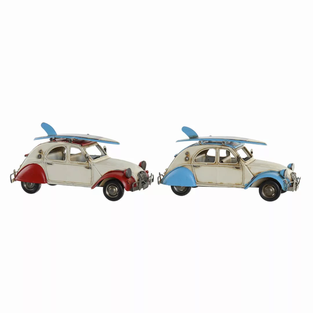 Deko-figur Dkd Home Decor Metall Auto (2 Pcs) (27 X 11 X 13 Cm) günstig online kaufen