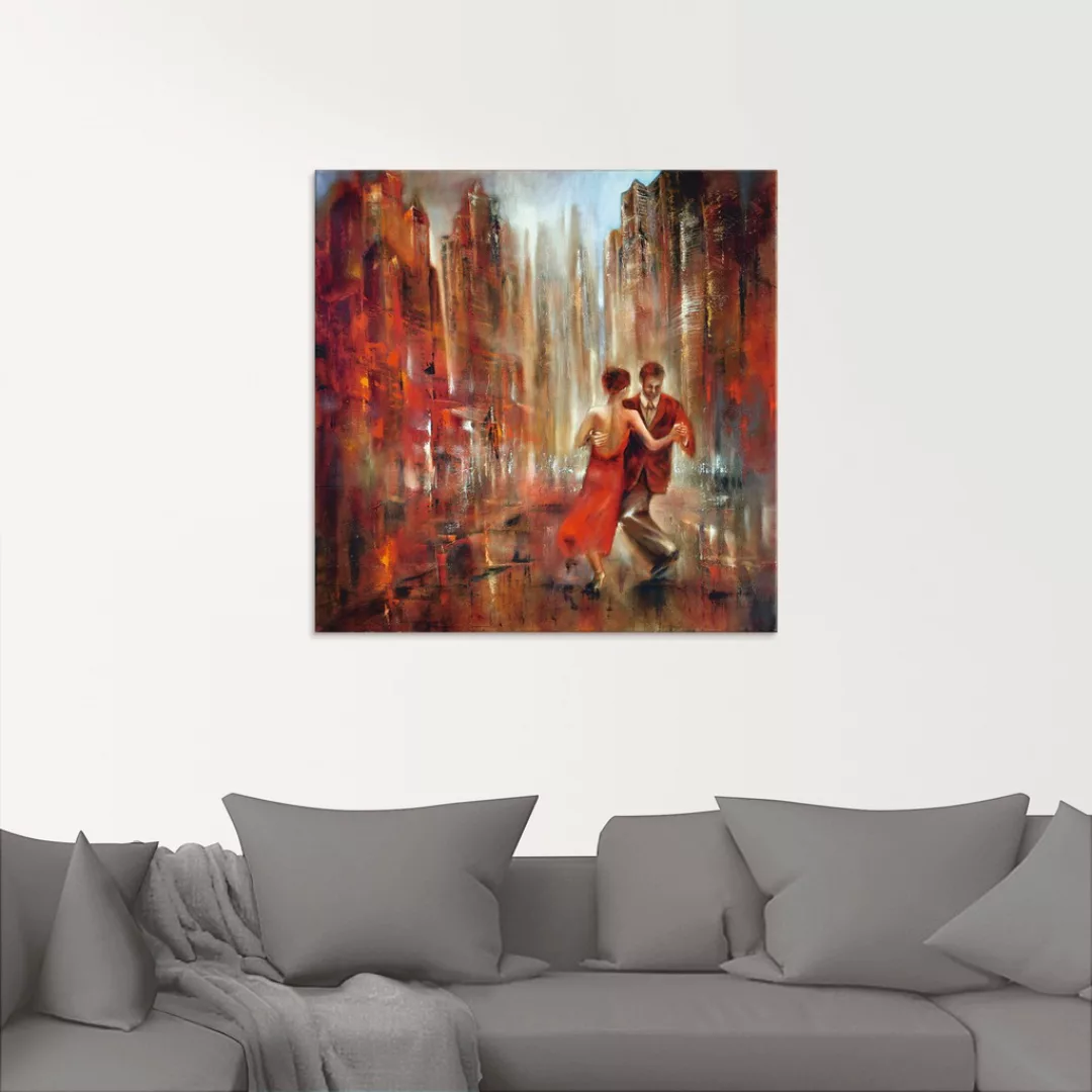 Artland Glasbild "Tango Abstrakt", Sport, (1 St.), in verschiedenen Größen günstig online kaufen