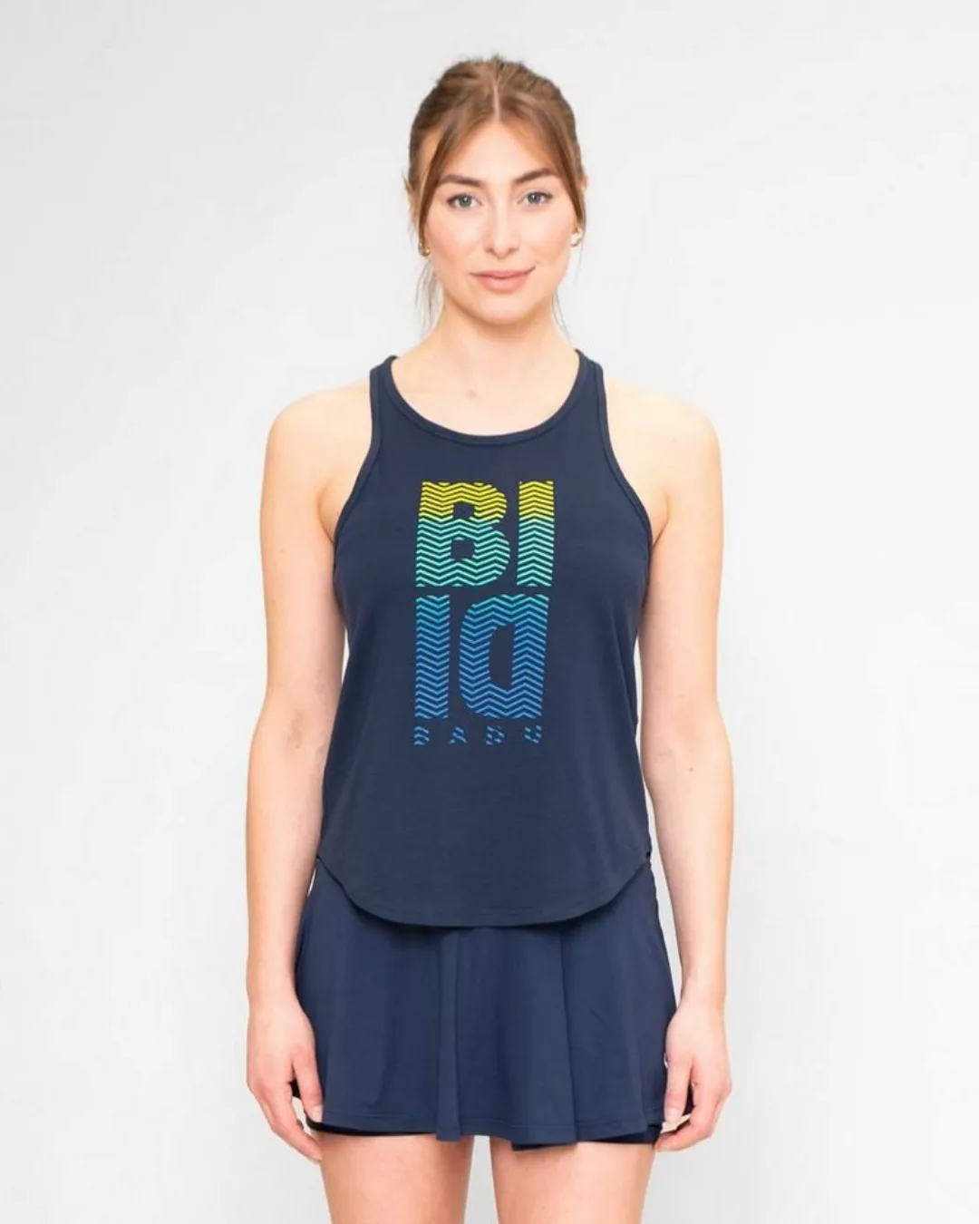 BIDI BADU Tanktop Grafic Illumination Tanktop für Damen in dunkelblau günstig online kaufen