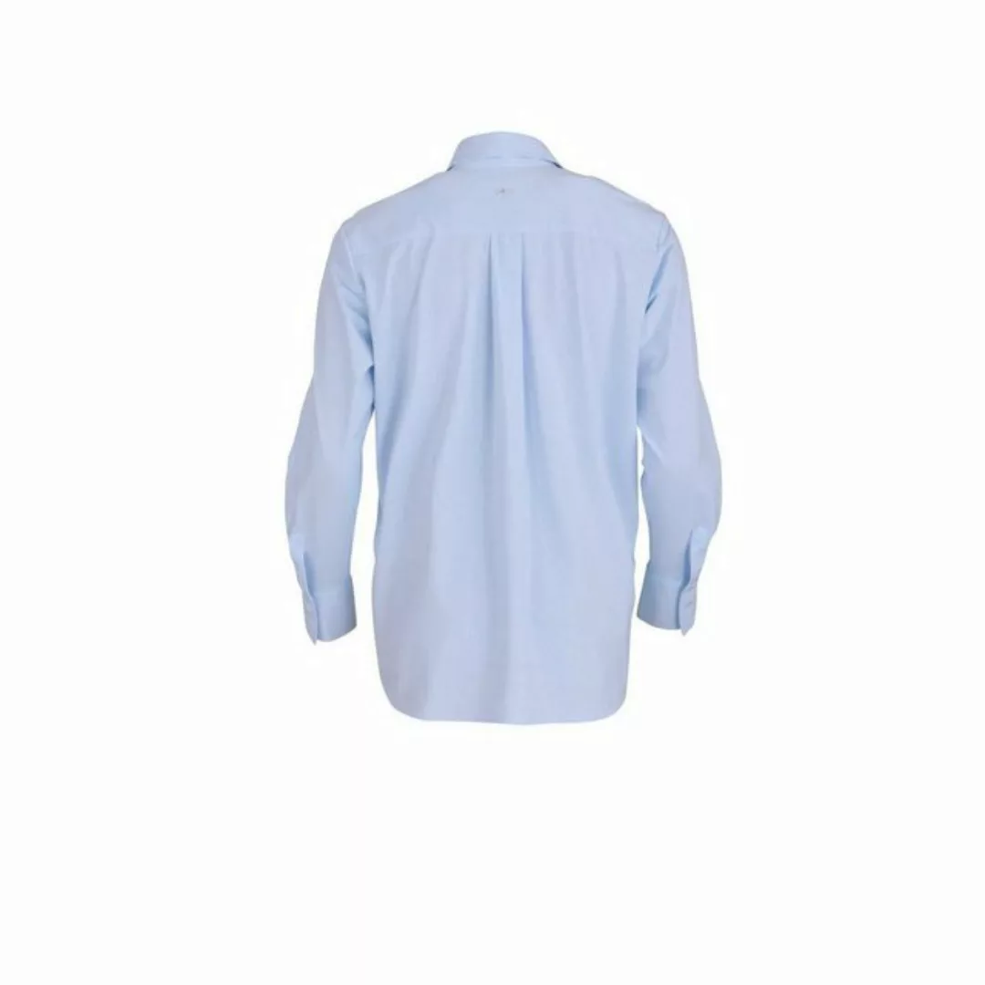 Hatico Langarmbluse blau regular fit (1-tlg) günstig online kaufen