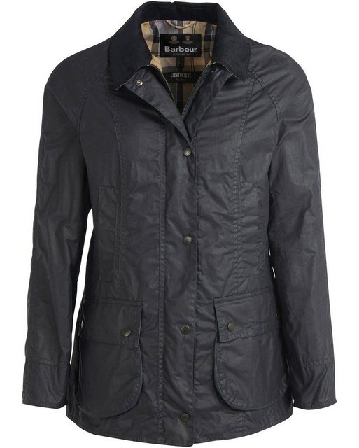 Barbour Langjacke Lightweight Wachsjacke Beadnell günstig online kaufen