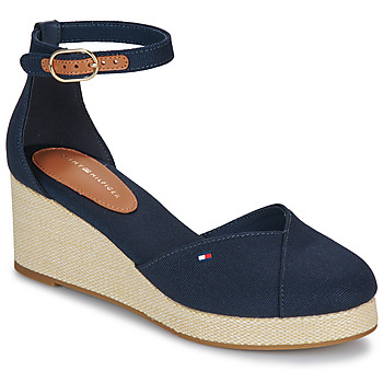 Tommy Hilfiger  Sandalen FLAG CLOSED TOE MID WEDGE ESPAD günstig online kaufen