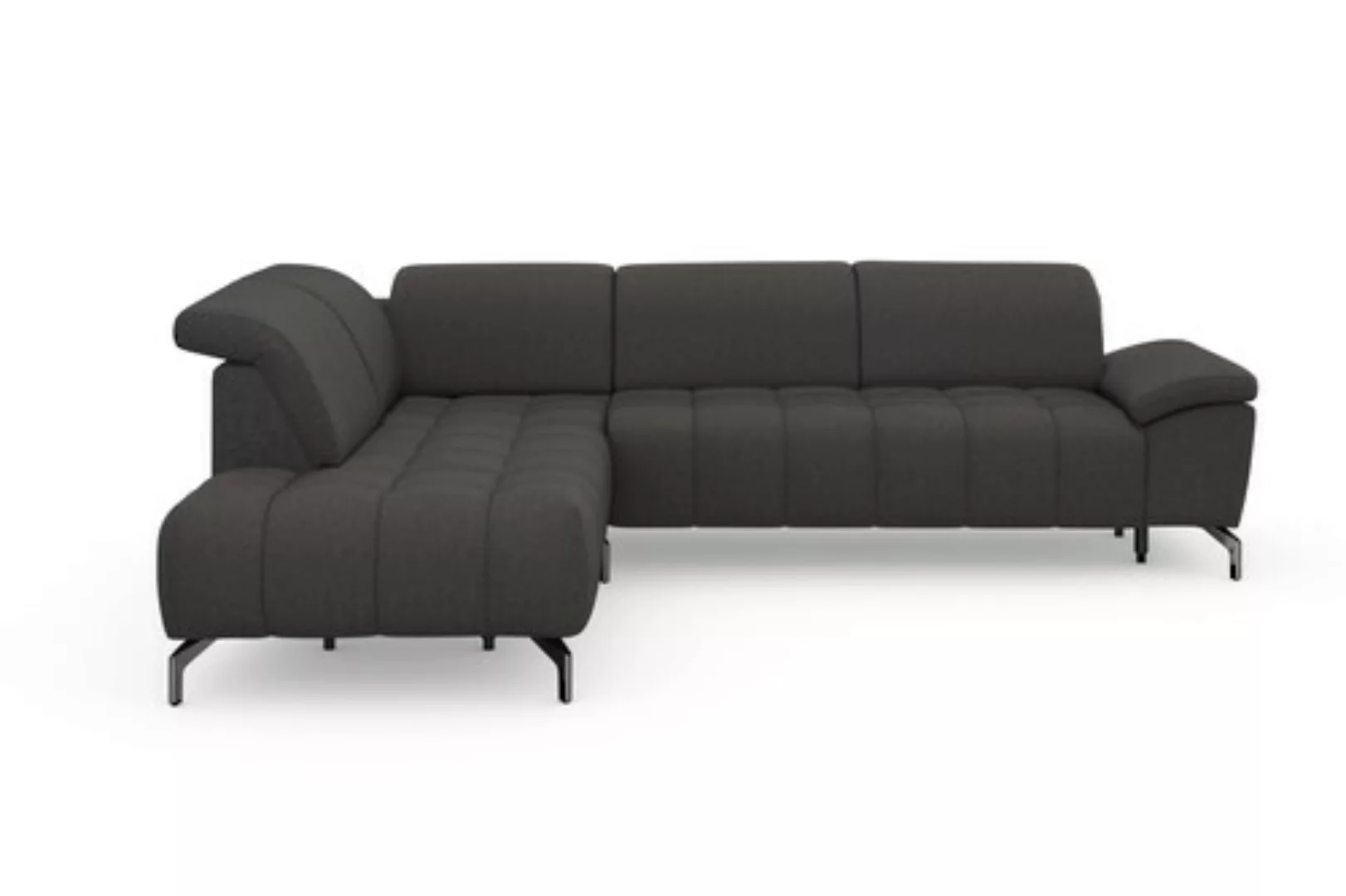 sit&more Ecksofa "Cool L-Form", wahlweise mit Kopfteilverstellung und Vorzi günstig online kaufen