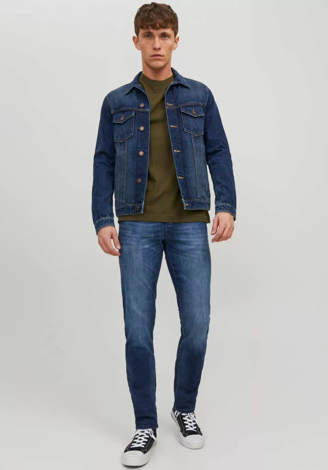 Jack & Jones Slim-fit-Jeans JJIGLENN JJFOX JOS 047 50SPS günstig online kaufen