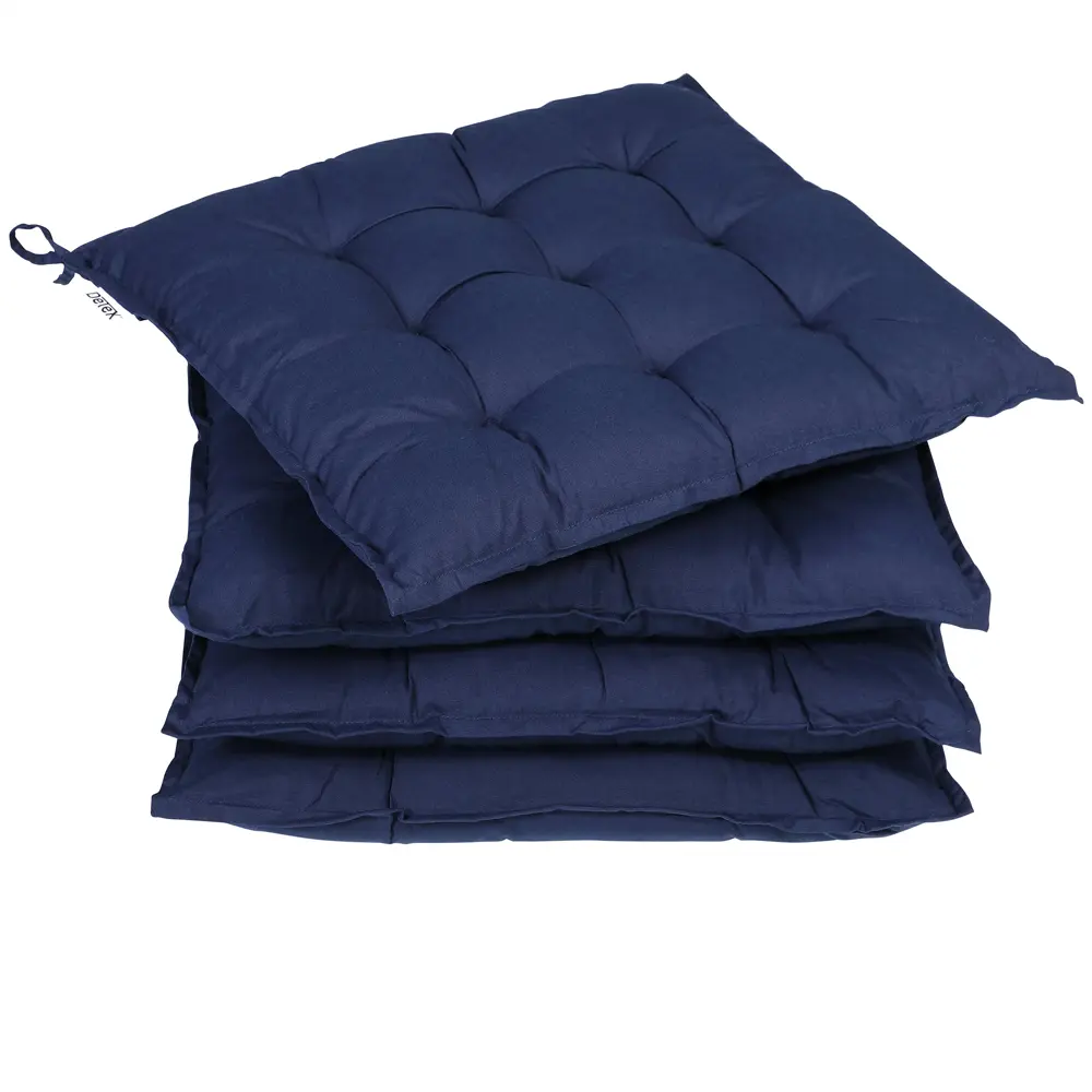 Sitzkissen 4er-Set Cozy Blau günstig online kaufen