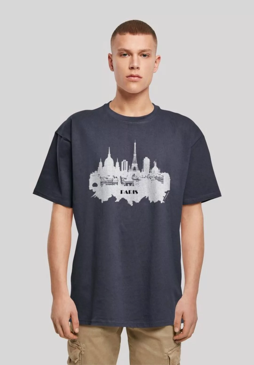 F4NT4STIC T-Shirt "PARIS SKYLINE OVERSIZE TEE", Print günstig online kaufen