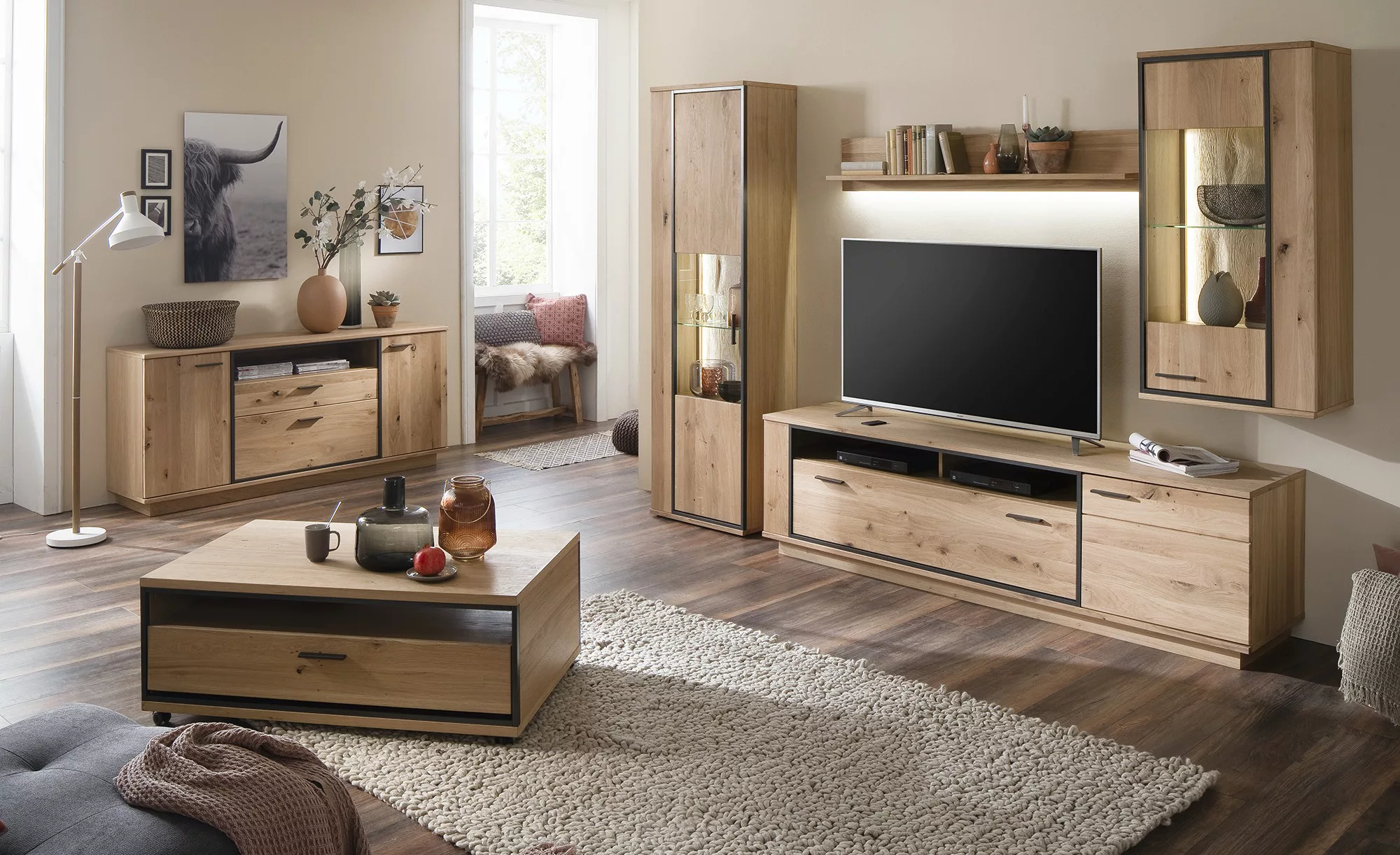 MCA furniture Vitrine Hängevitrine Campinas günstig online kaufen