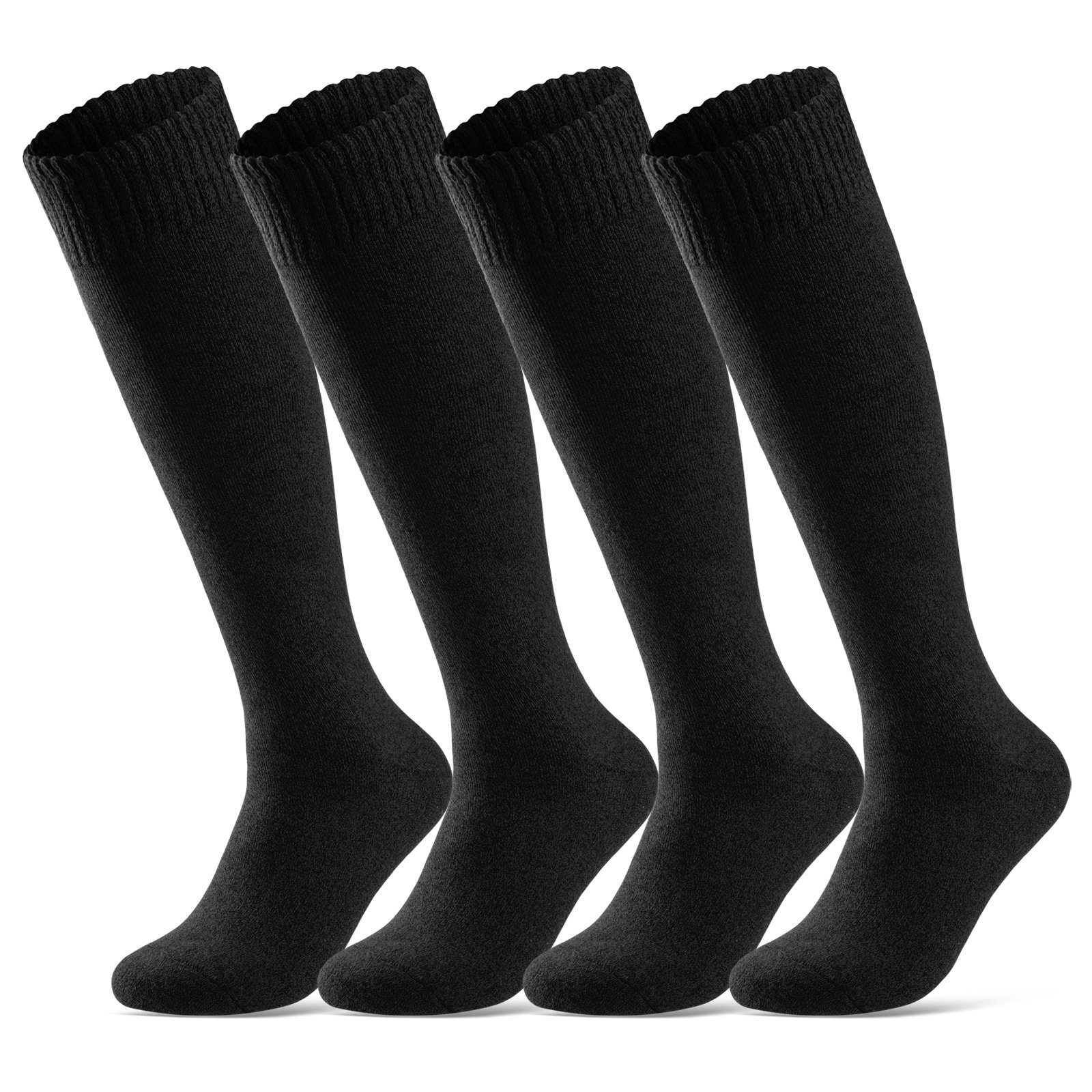 sockenkauf24 Kniestrümpfe 4 Paar Herren Thermostrümpfe günstig online kaufen