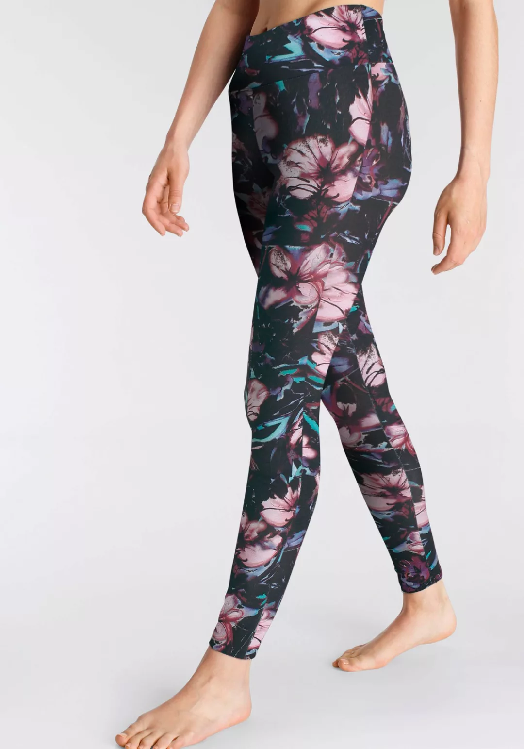 H.I.S Leggings mit Blumendruck, Loungewaer günstig online kaufen