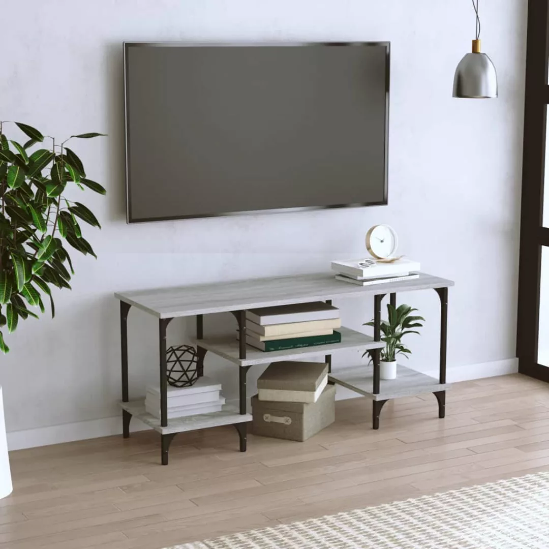 Vidaxl Tv-schrank Grau Sonoma 102x35x45,5 Cm Holzwerkstoff günstig online kaufen