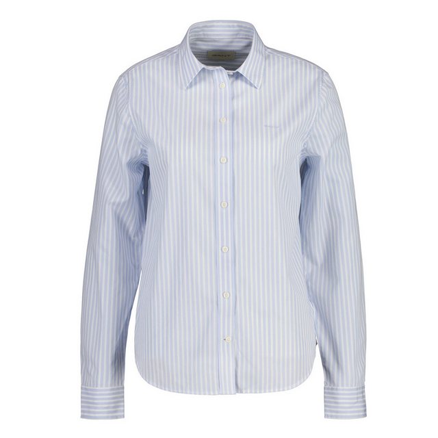 Gant Hemdbluse REG POPLIN STRIPED SHIRT mit einer kleinen Logostickerei auf günstig online kaufen