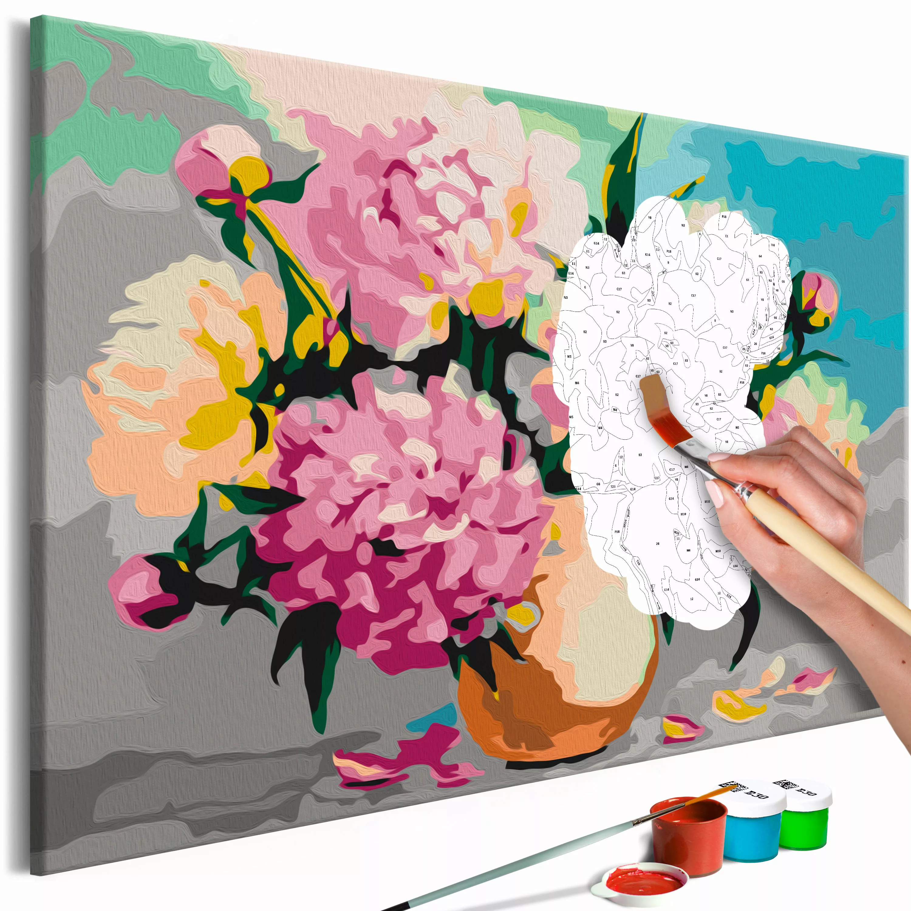 Malen Nach Zahlen - Flowers In Vase günstig online kaufen