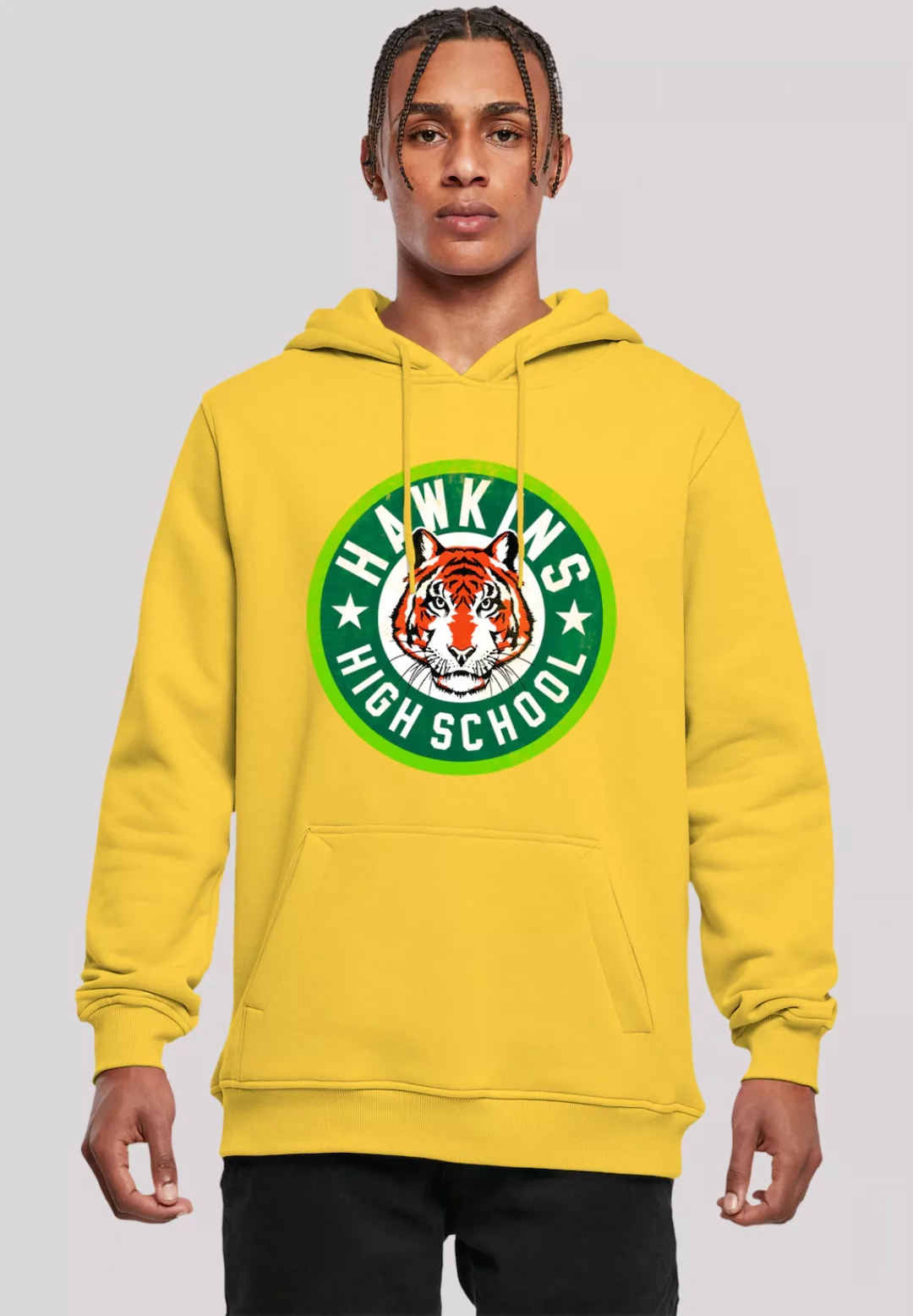 F4NT4STIC Kapuzenpullover "Stranger Things Hawkins Tiger Circle Netflix", P günstig online kaufen