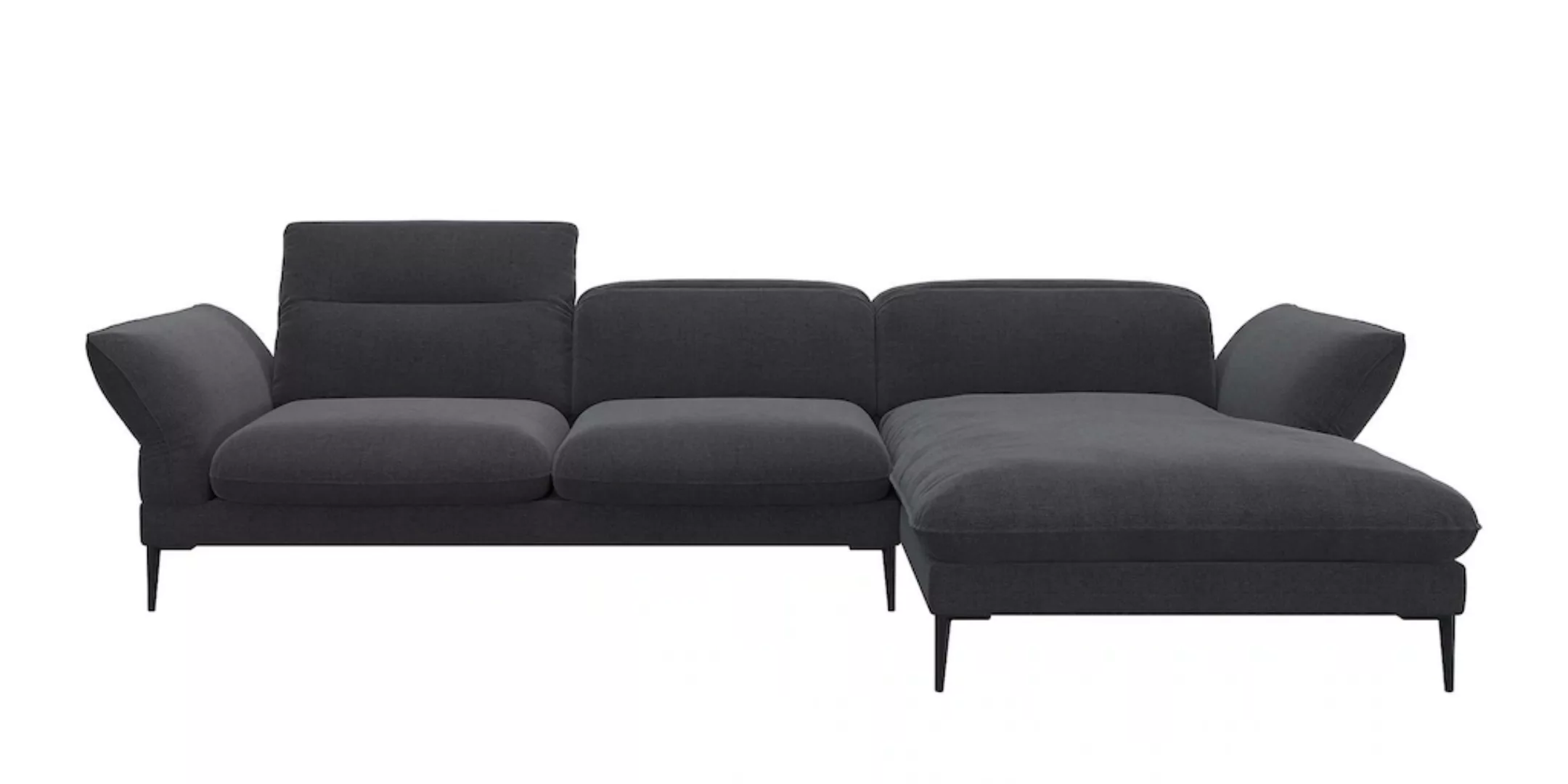 FLEXLUX Ecksofa "Salino, Funktionssofa mit Recamiere, Relaxsofa, Ecksofa", günstig online kaufen