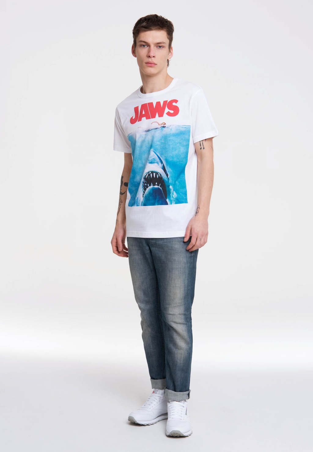 LOGOSHIRT T-Shirt "Jaws", mit kultigem Print günstig online kaufen