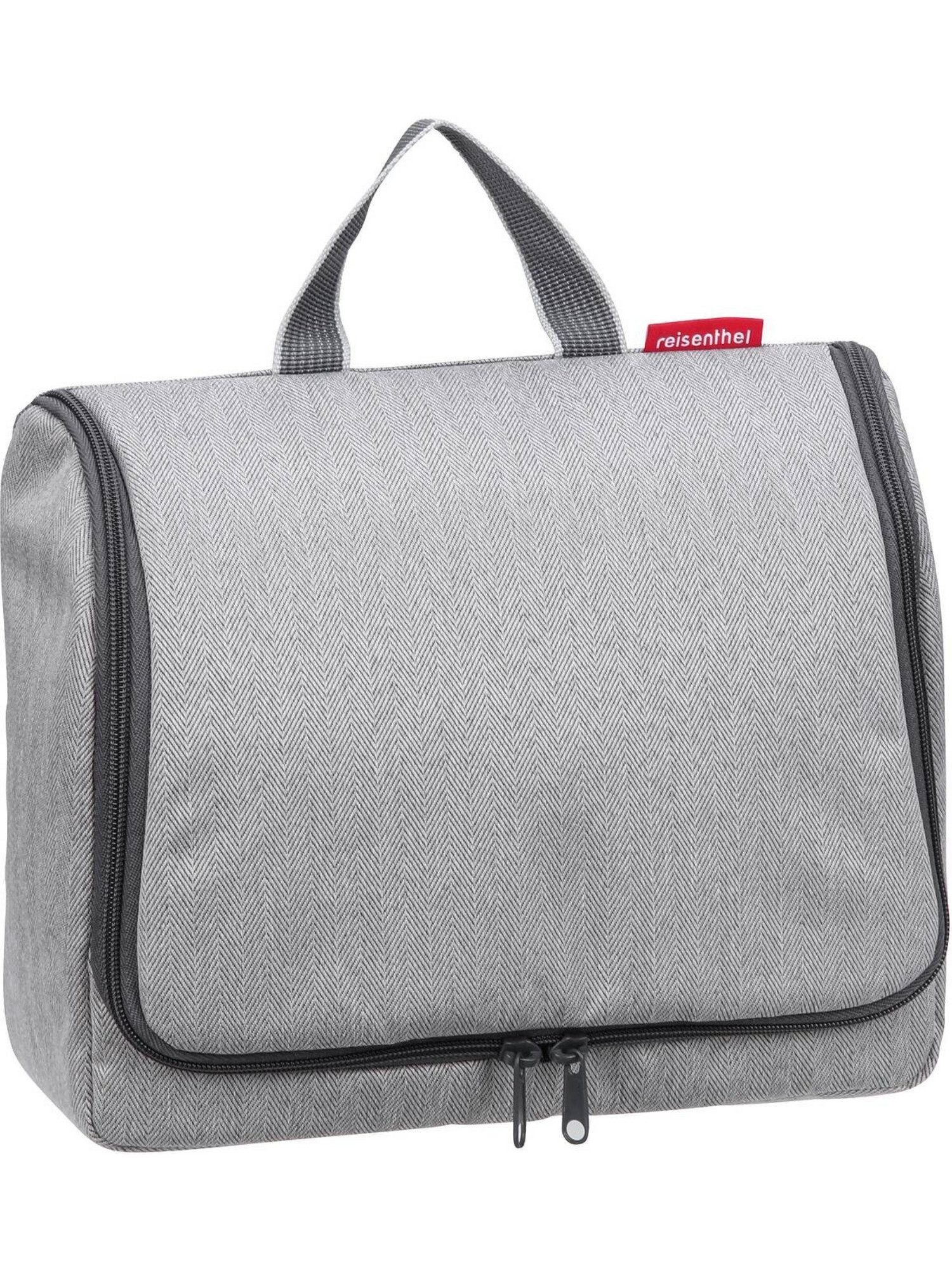 REISENTHEL® Kulturbeutel toiletbag XL herringbone grey, günstig online kaufen