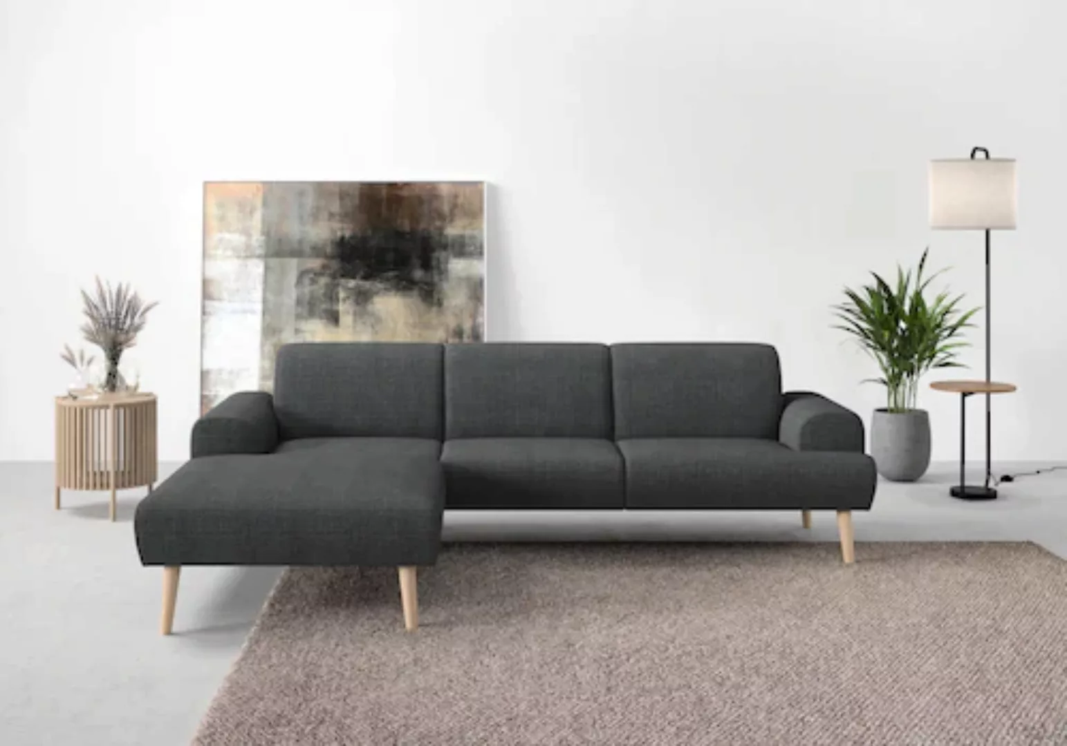 andas Ecksofa "Swift L-Form", Federkern-Polsterung, B/T/H: 292/83/176 cm günstig online kaufen