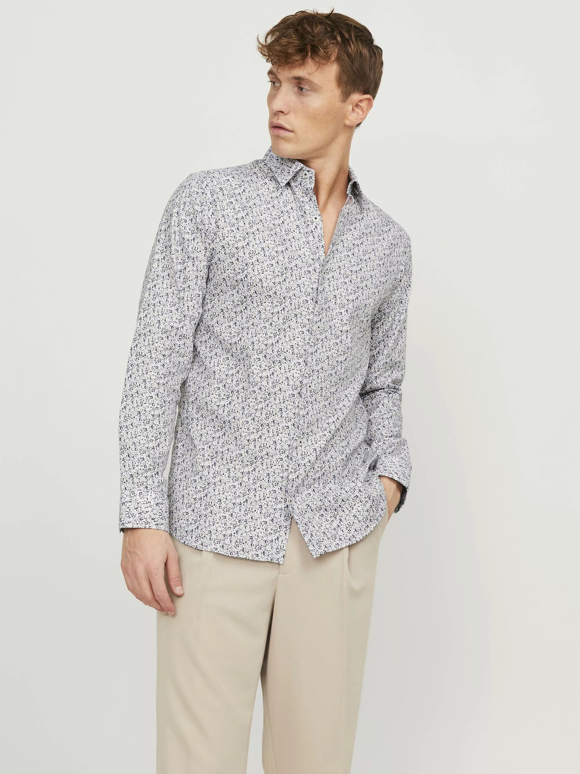 Jack & Jones Langarmhemd JPRBLANORDIC PRINT SHIRT L/S SN günstig online kaufen