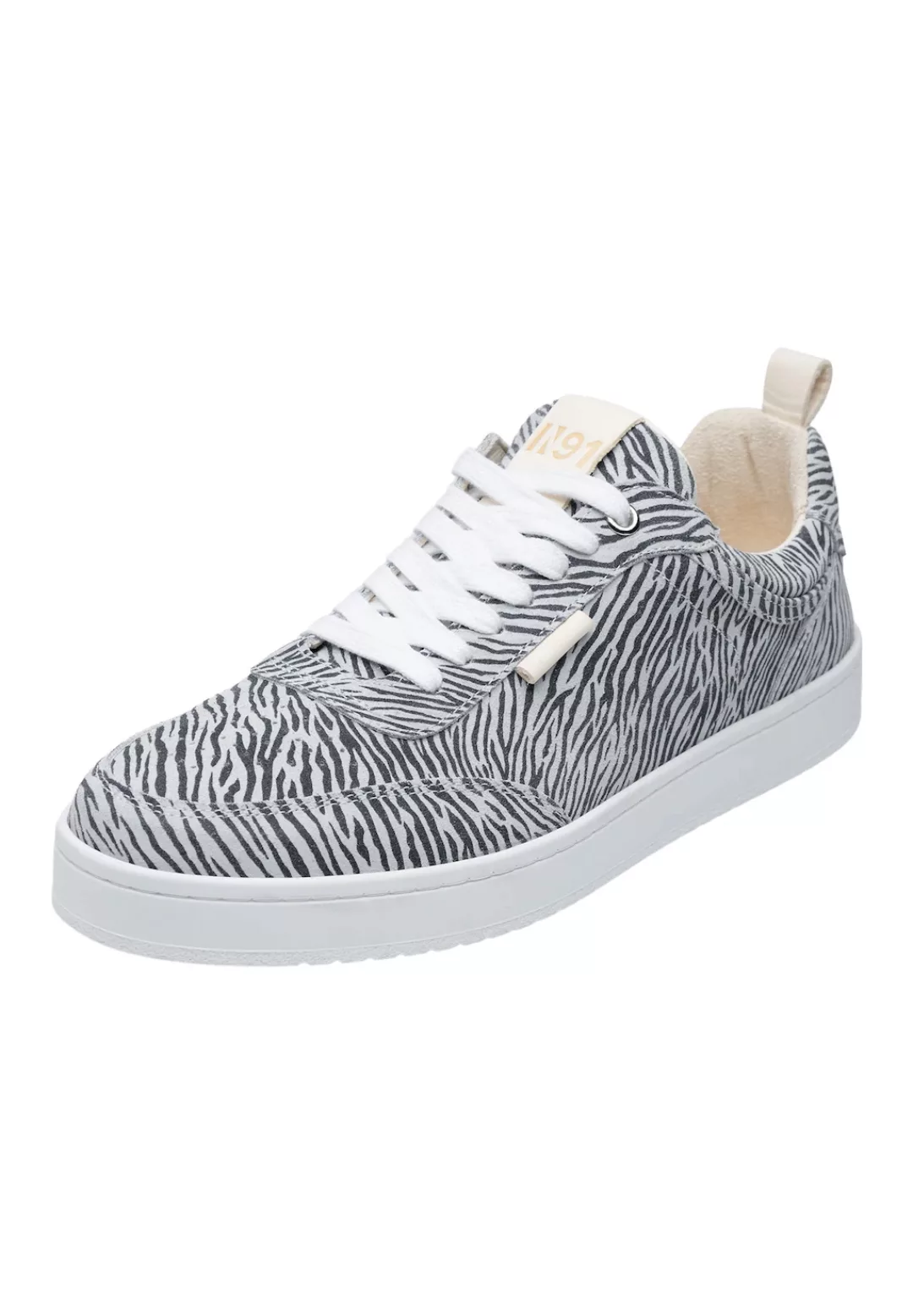 N91 Sneaker "Court W AA Damensneaker", Turnschuh Leder handgefertigt, sport günstig online kaufen