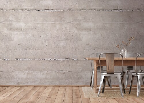 Livingwalls Fototapete Beton-Optik Grau und Creme-Beige 159 x 280 cm AS-392 günstig online kaufen