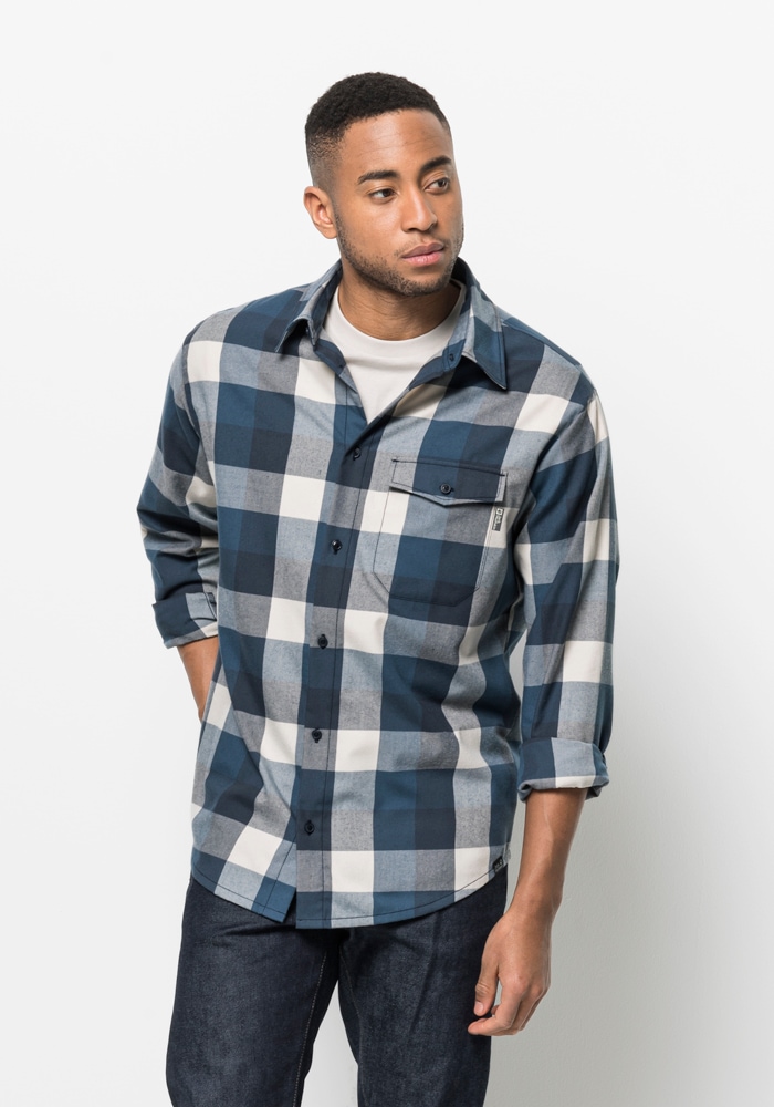 Jack Wolfskin Flanellhemd "FELSENWEG SHIRT M" günstig online kaufen